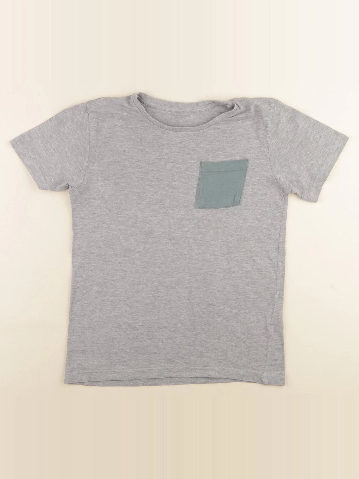Vertbaudet - tee-shirt gris - 10 ans