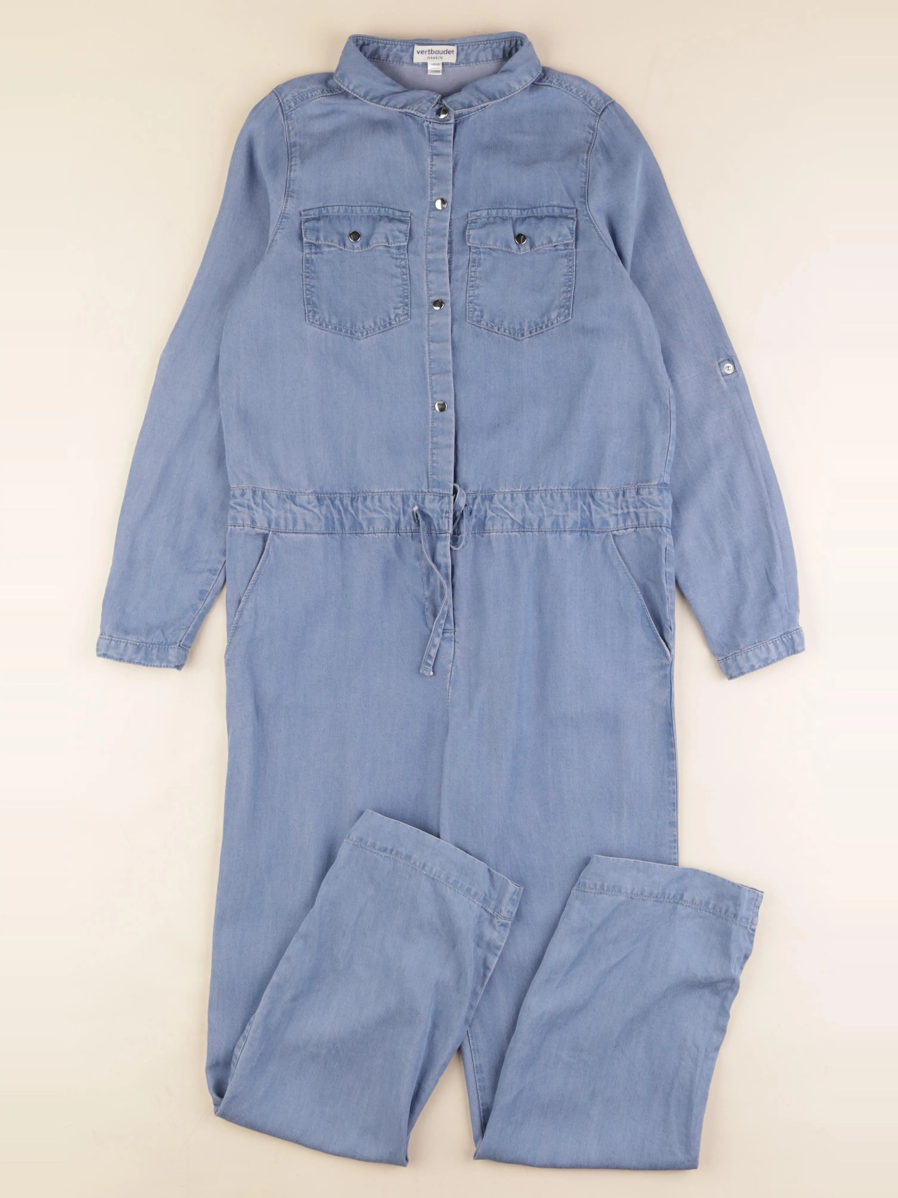 Vertbaudet - combinaison bleu - 10 ans