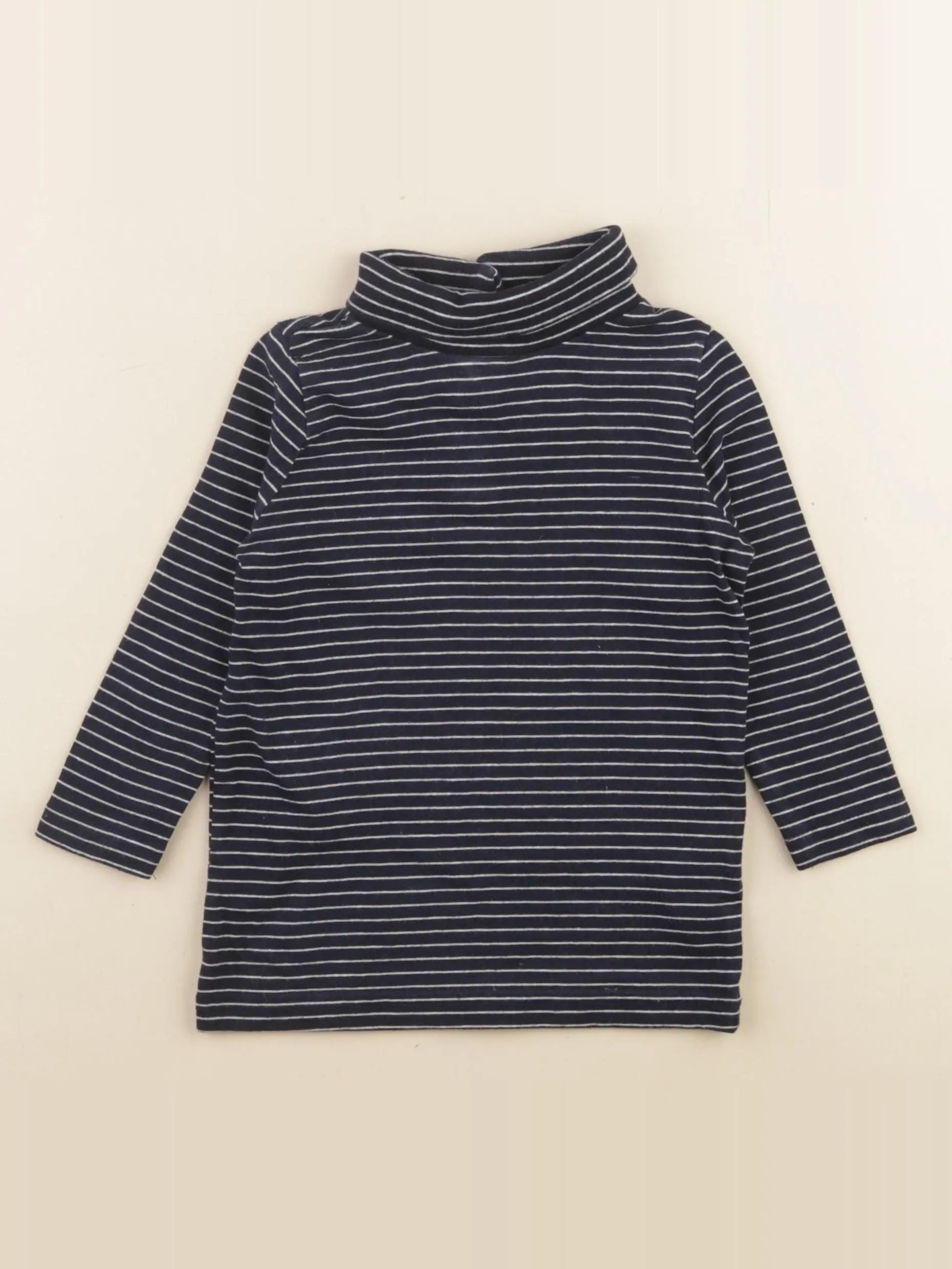 Vertbaudet - sous-pull bleu - 3 ans