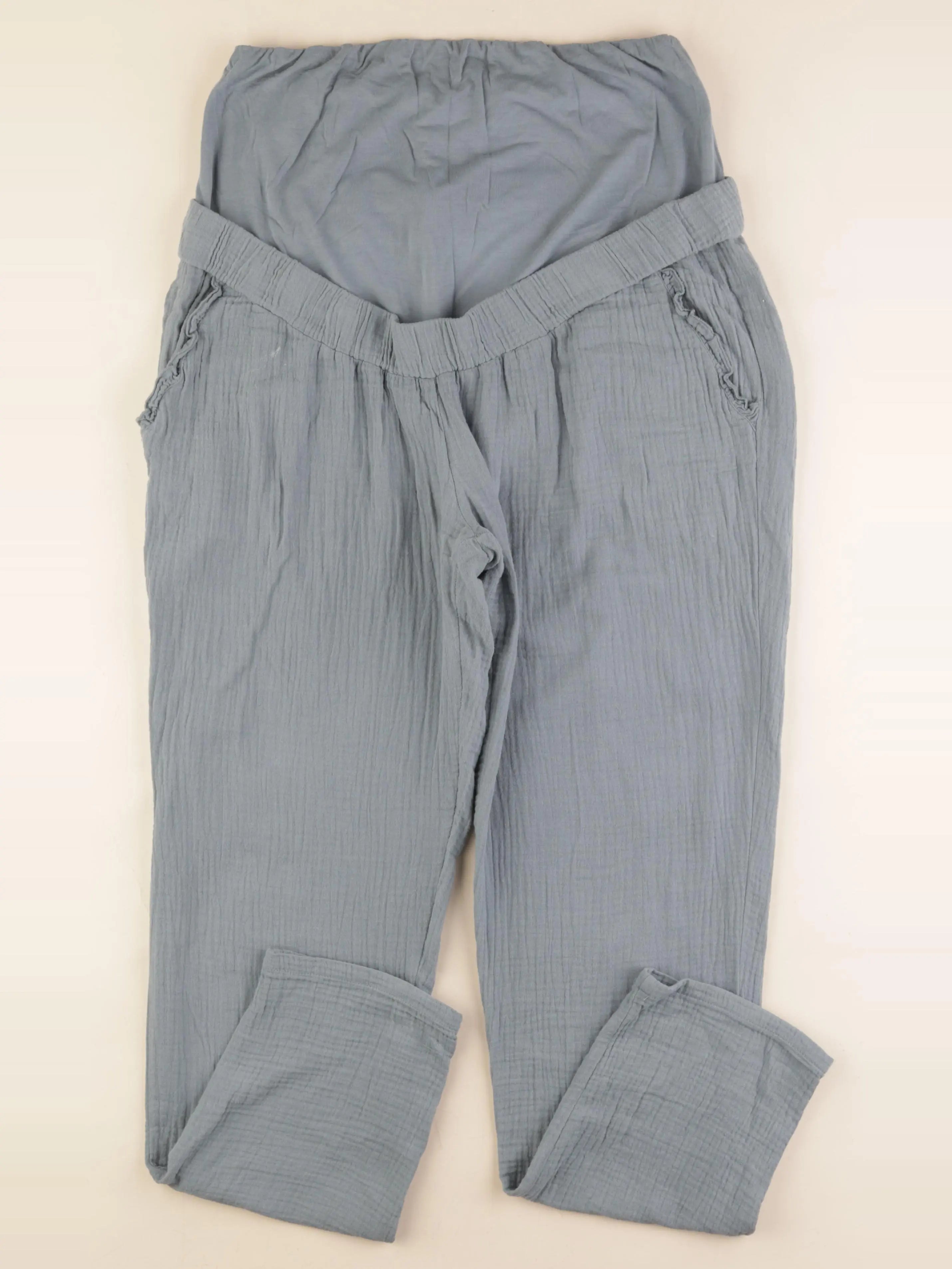 Vertbaudet - pantalon grossesse bleu - 42