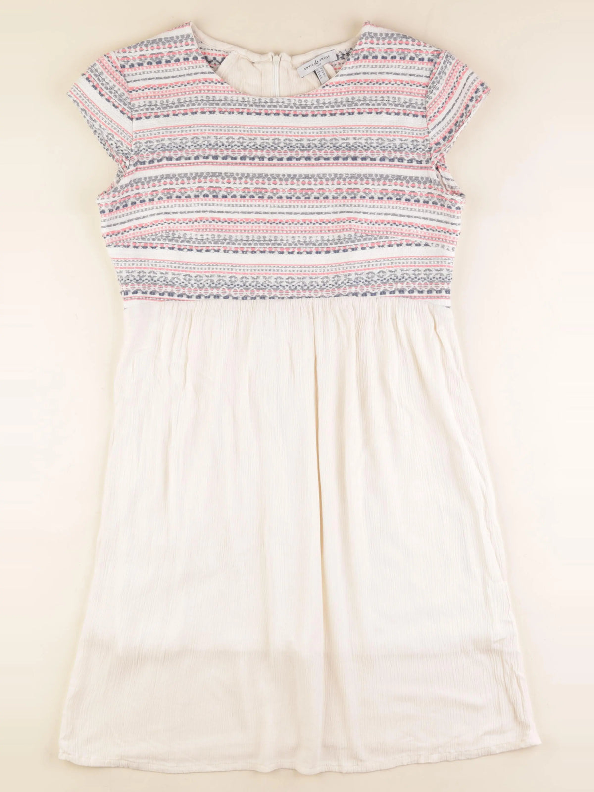 Envie de fraise - robe grossesse beige - 40