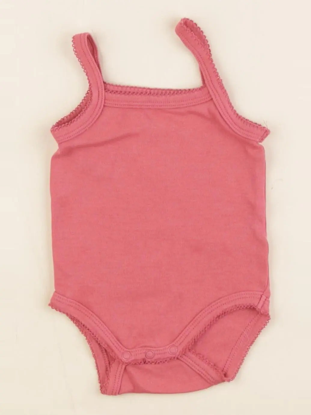 Vertbaudet - body rouge - 6 mois