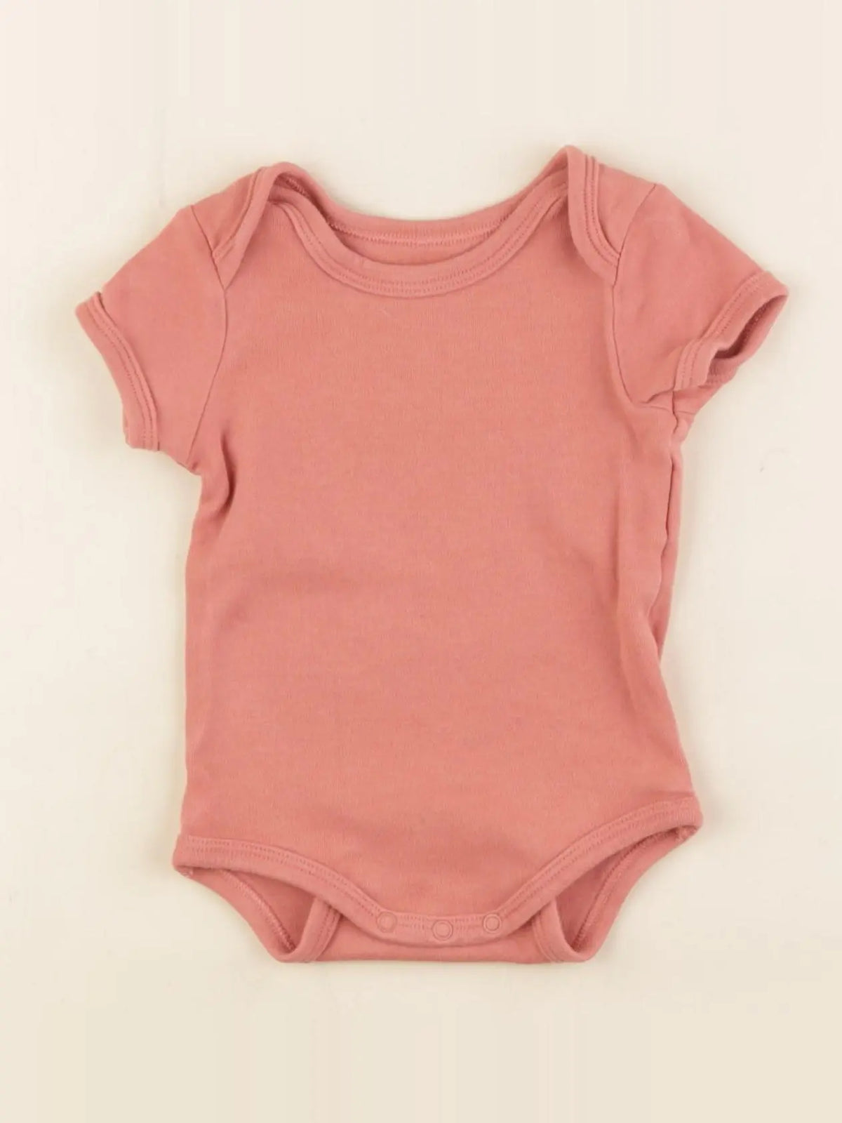 Vertbaudet - body rouge - 6 mois