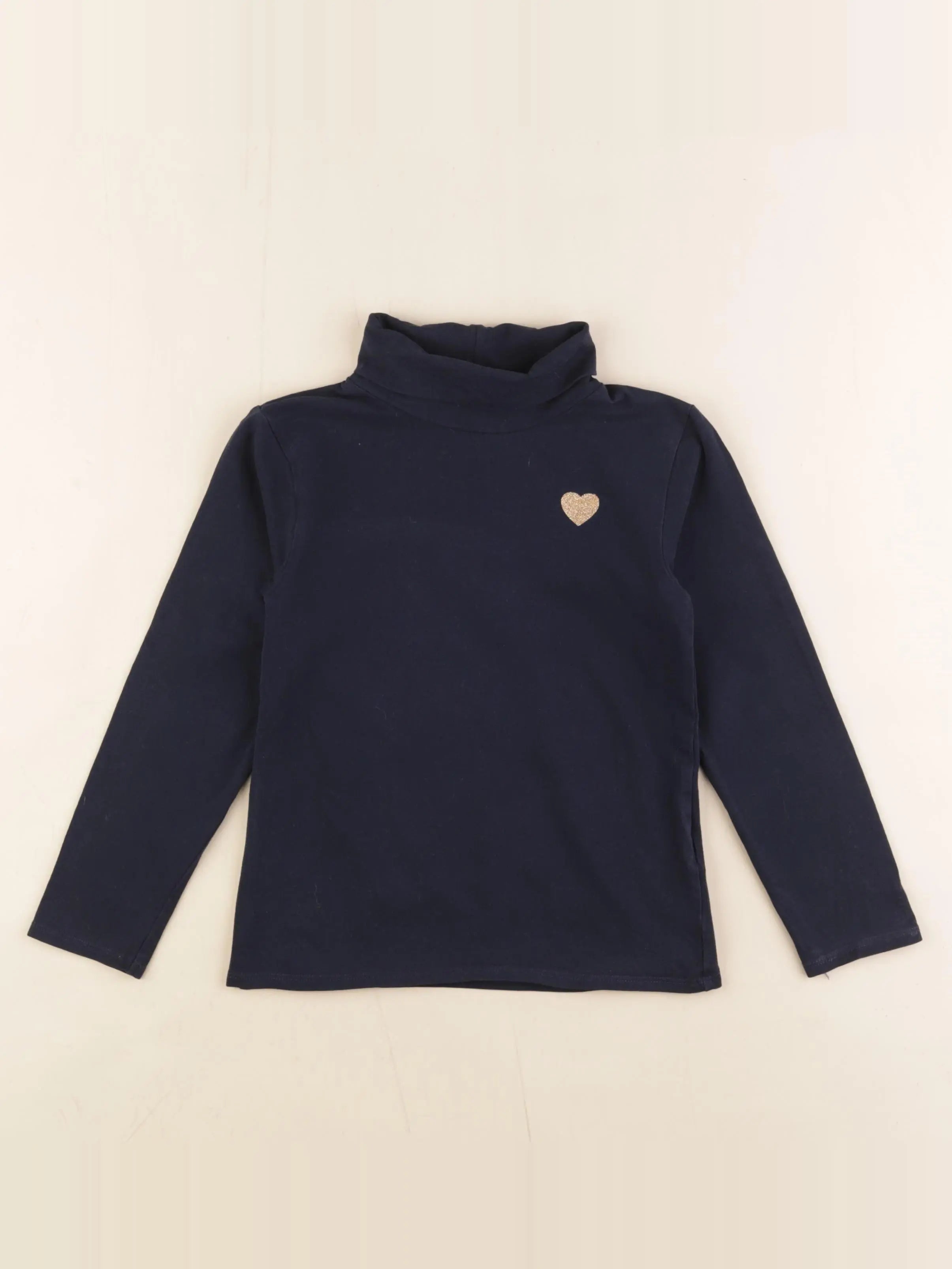 Vertbaudet - sous-pull bleu - 6 ans