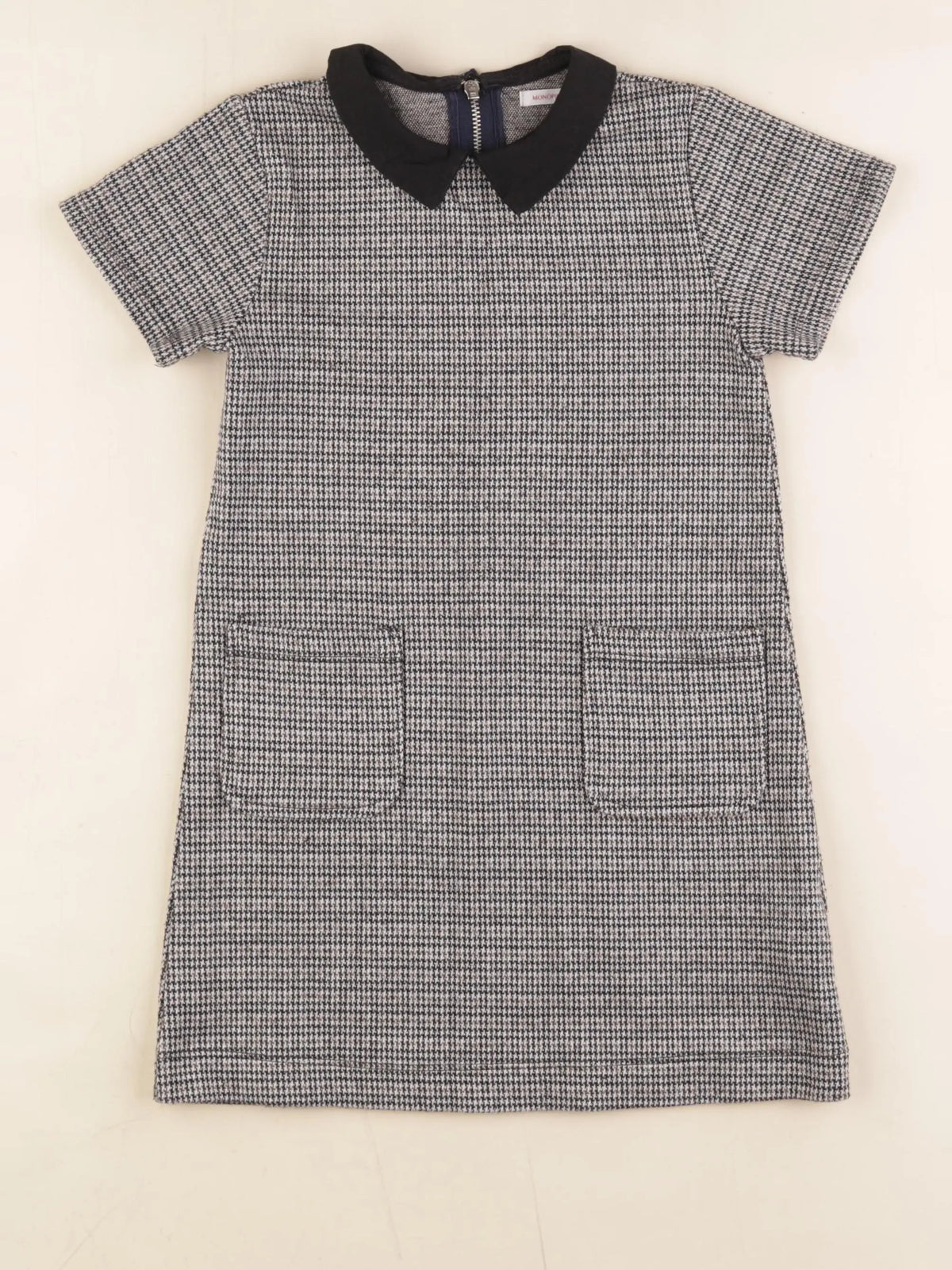 Monoprix - robe gris, noir - 6 ans