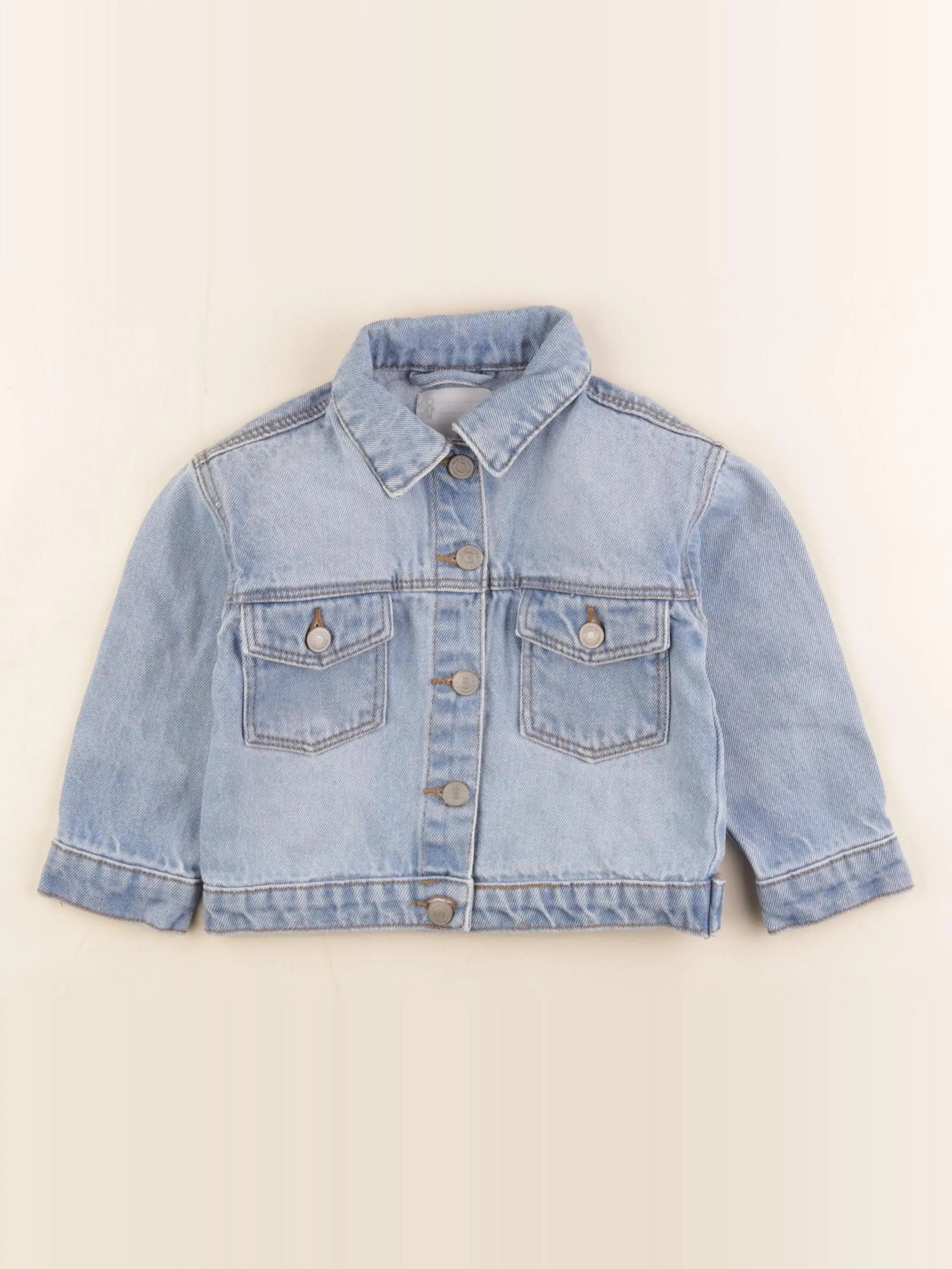 Vertbaudet - veste bleu - 2 ans