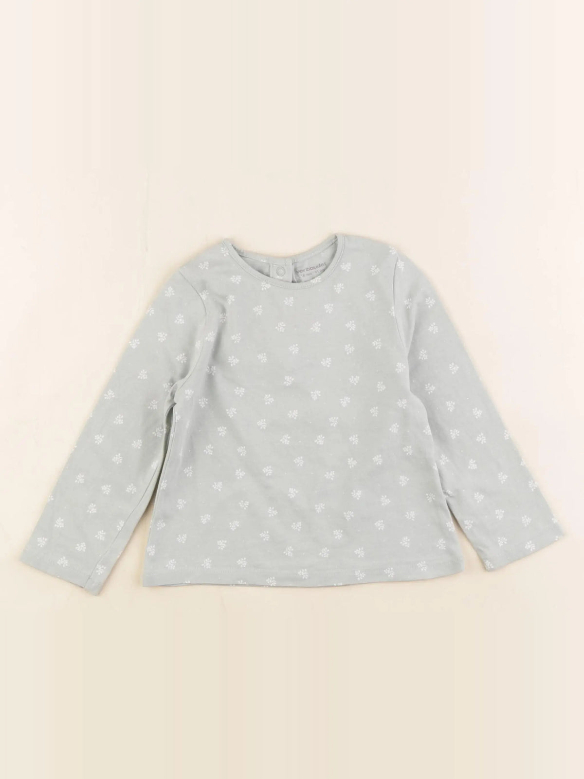 Vertbaudet - tee-shirt vert - 18 mois