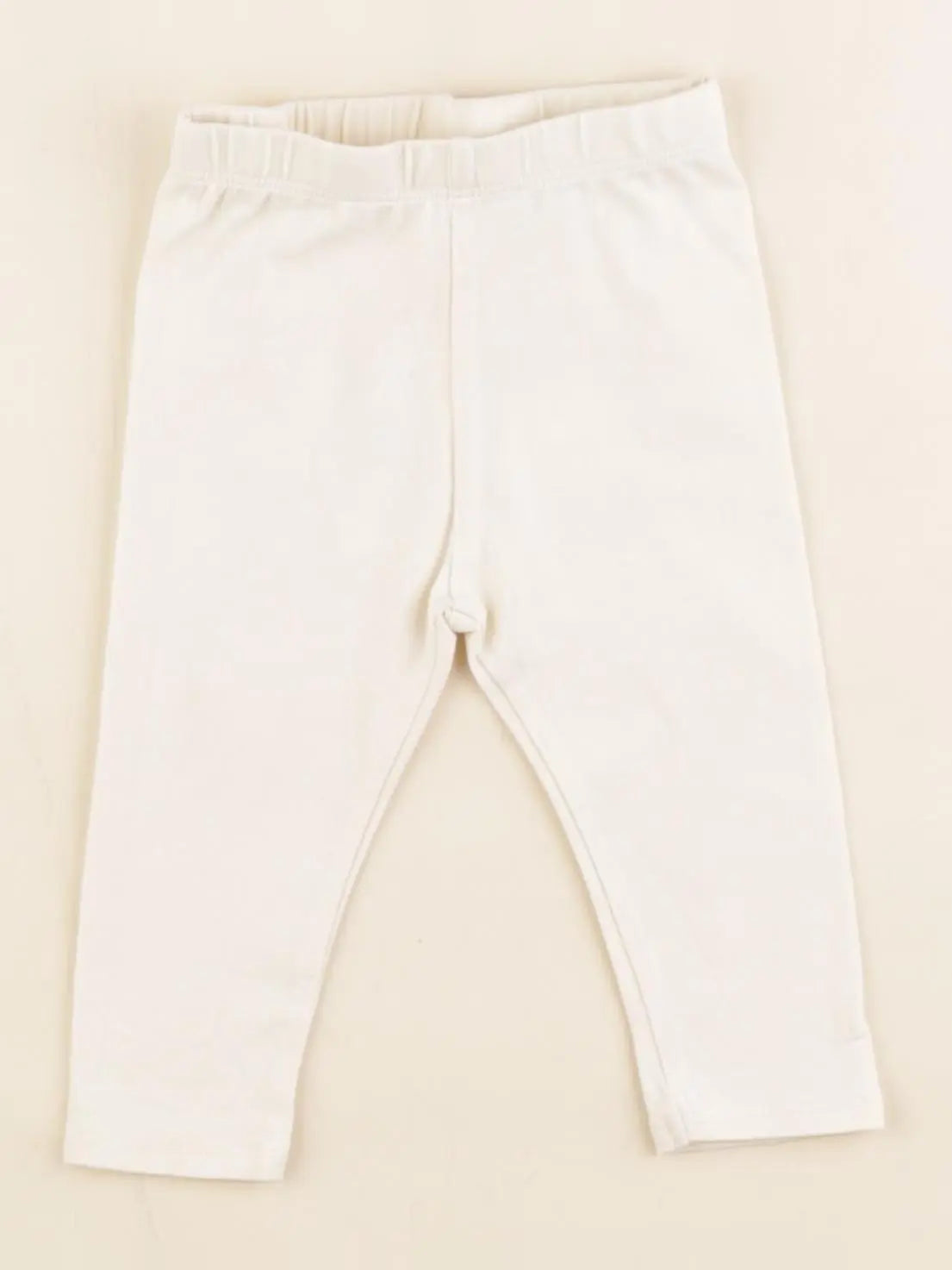 Vertbaudet - legging beige - 6 mois