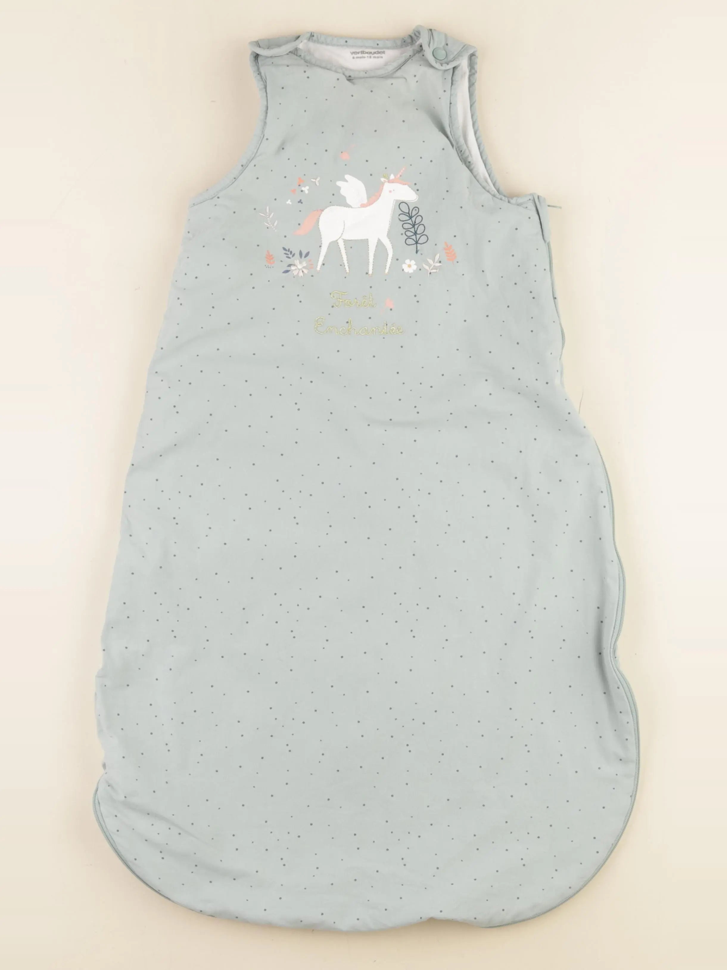 Vertbaudet - gigoteuse TOG 2 vert - 6/18 mois