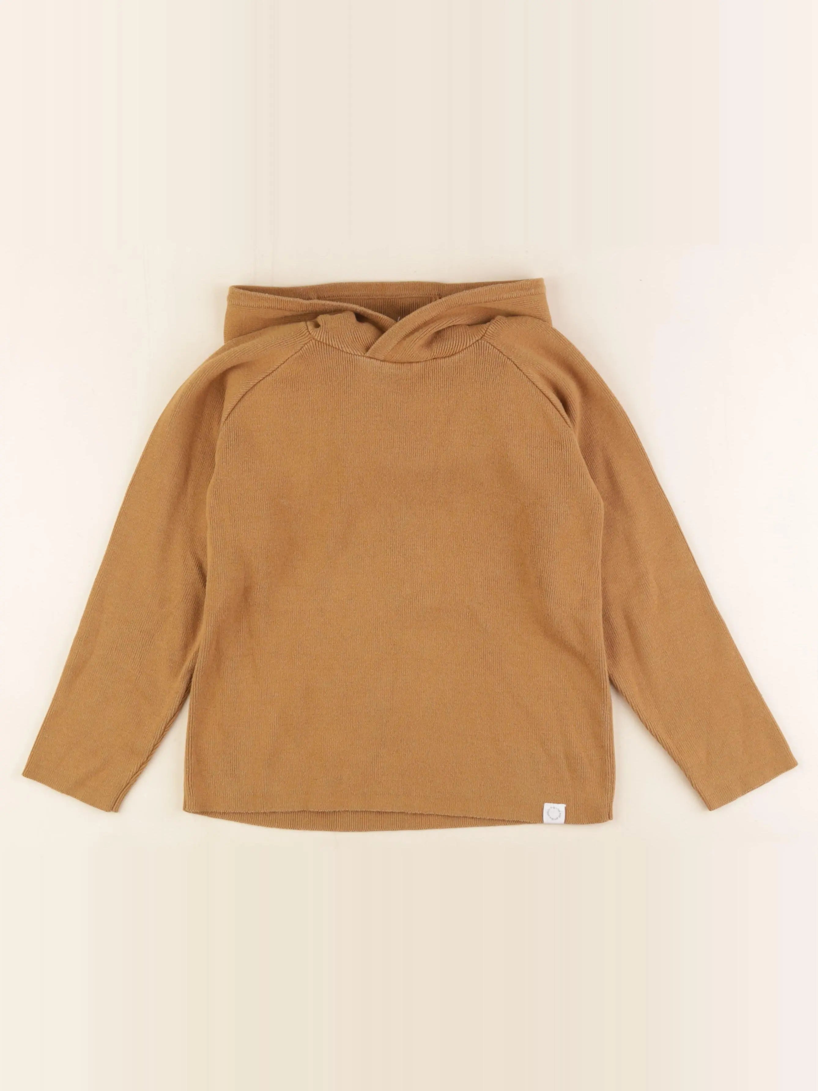 Vertbaudet - pull marron - 8 ans