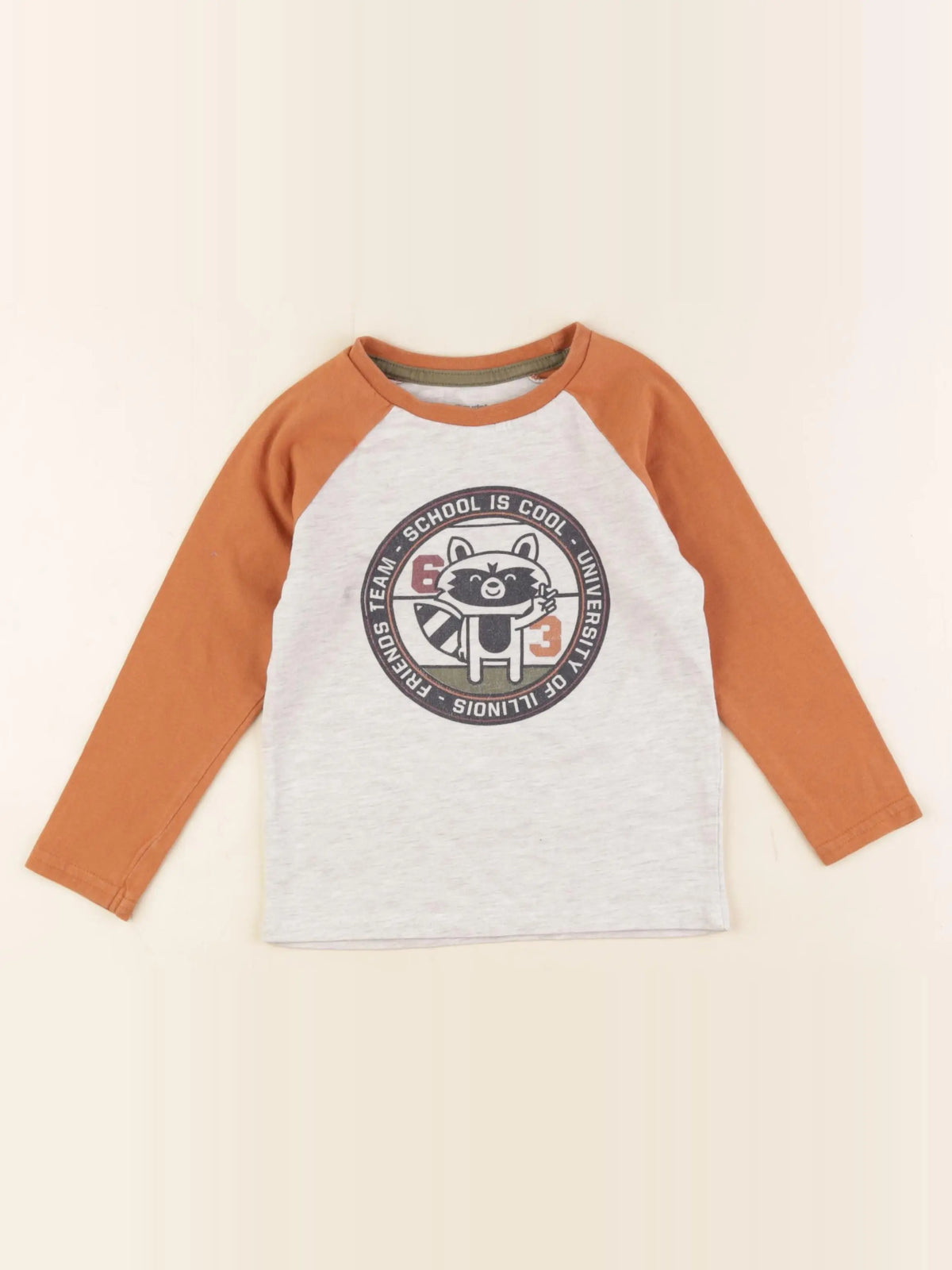 Vertbaudet - tee-shirt multicolore - 4 ans