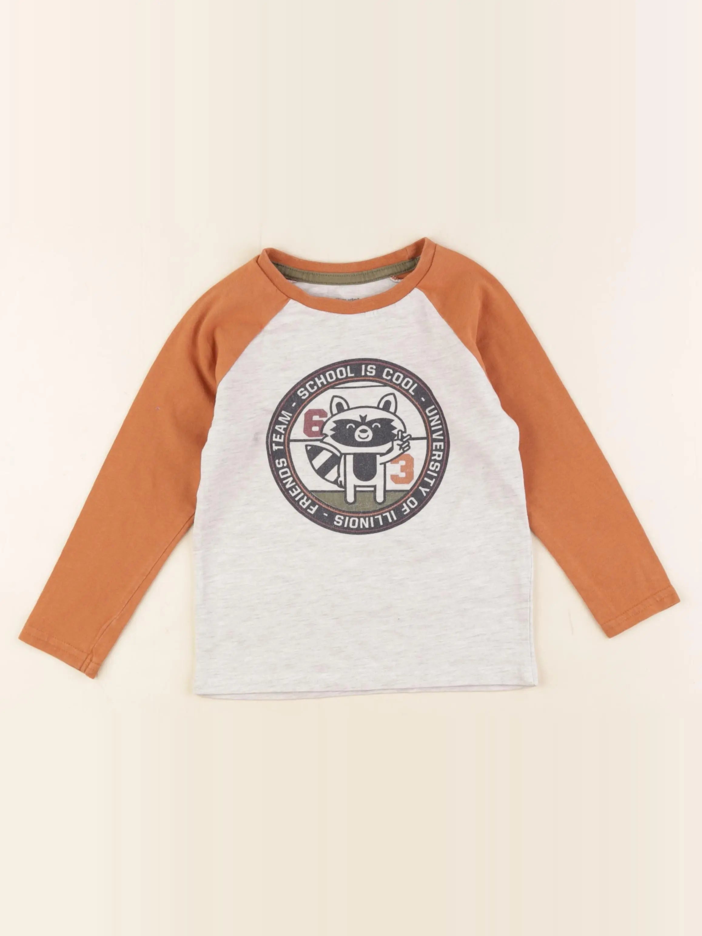 Vertbaudet - tee-shirt multicolore - 4 ans