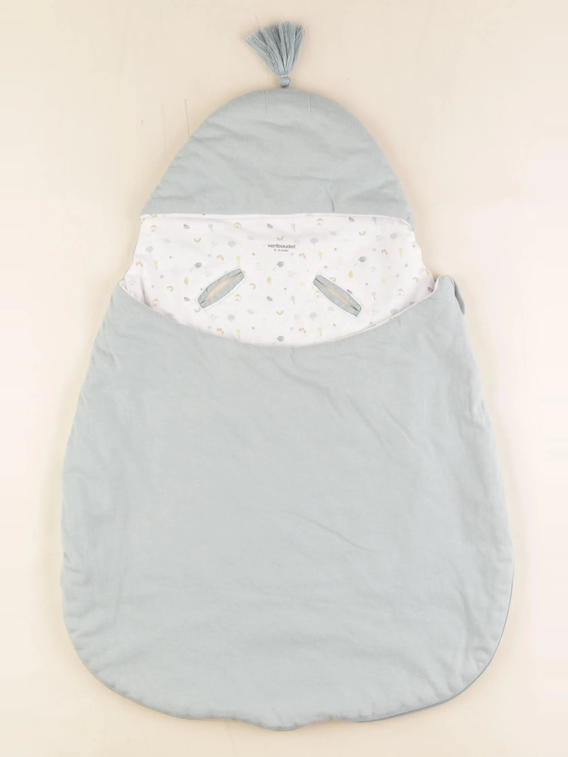 Vertbaudet - nid d'ange vert - 0/6 mois