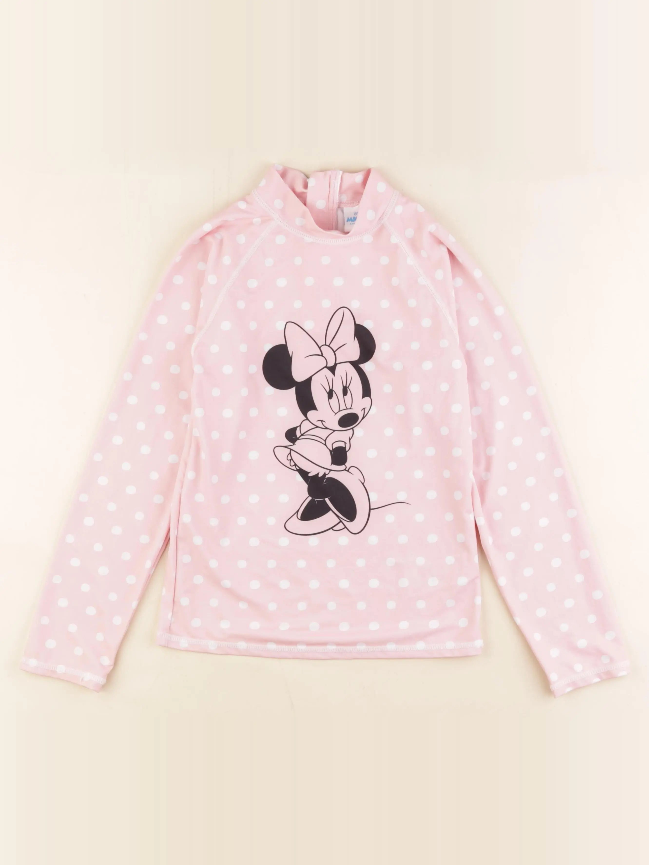 Vertbaudet - tee-shirt de bain rose - 10 ans