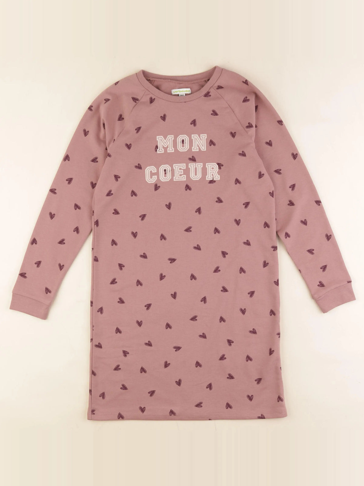 Vertbaudet - robe rose - 10 ans