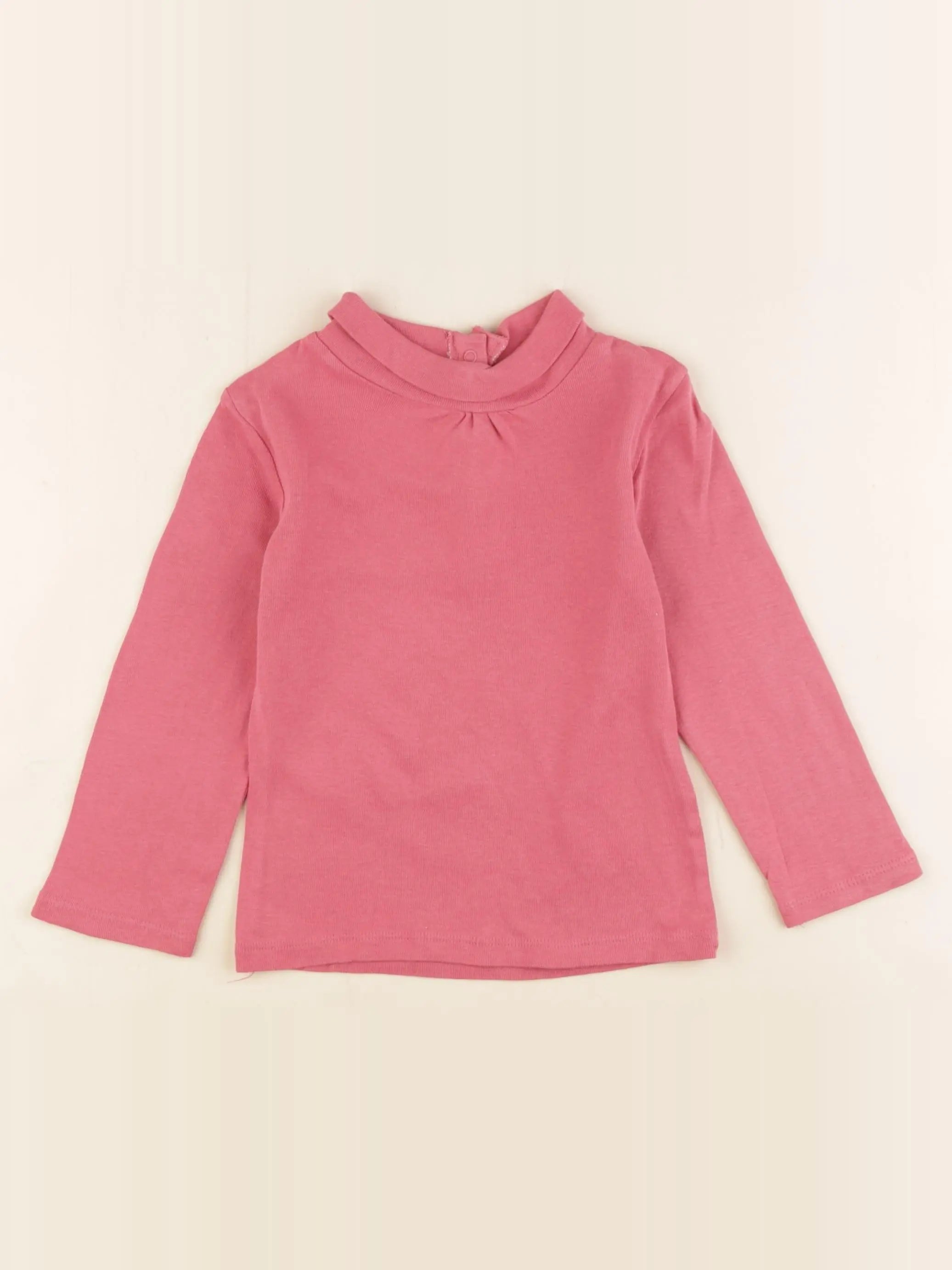 Vertbaudet - sous-pull rose - 3 ans