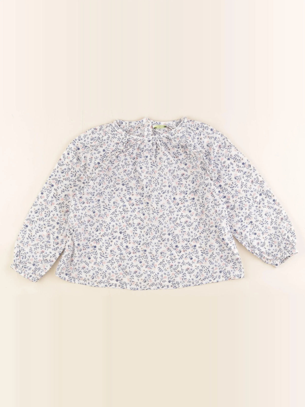 Tape à l'oeil - blouse bleu, rose - 3 ans