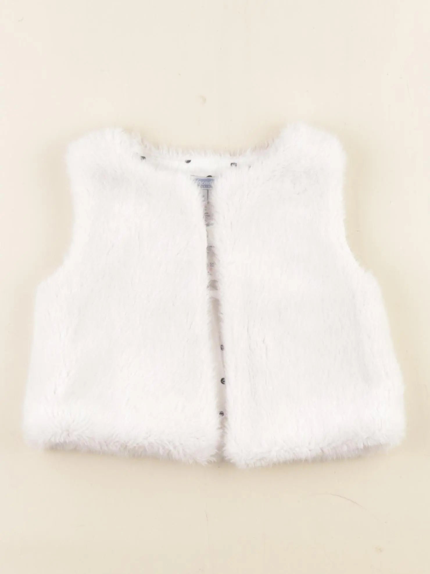 Jacadi - gilet blanc - 18 mois