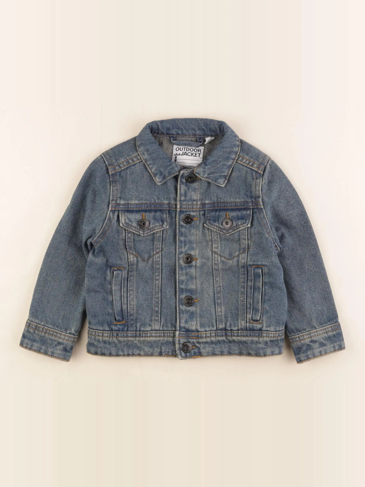 Vertbaudet - veste bleu - 2 ans