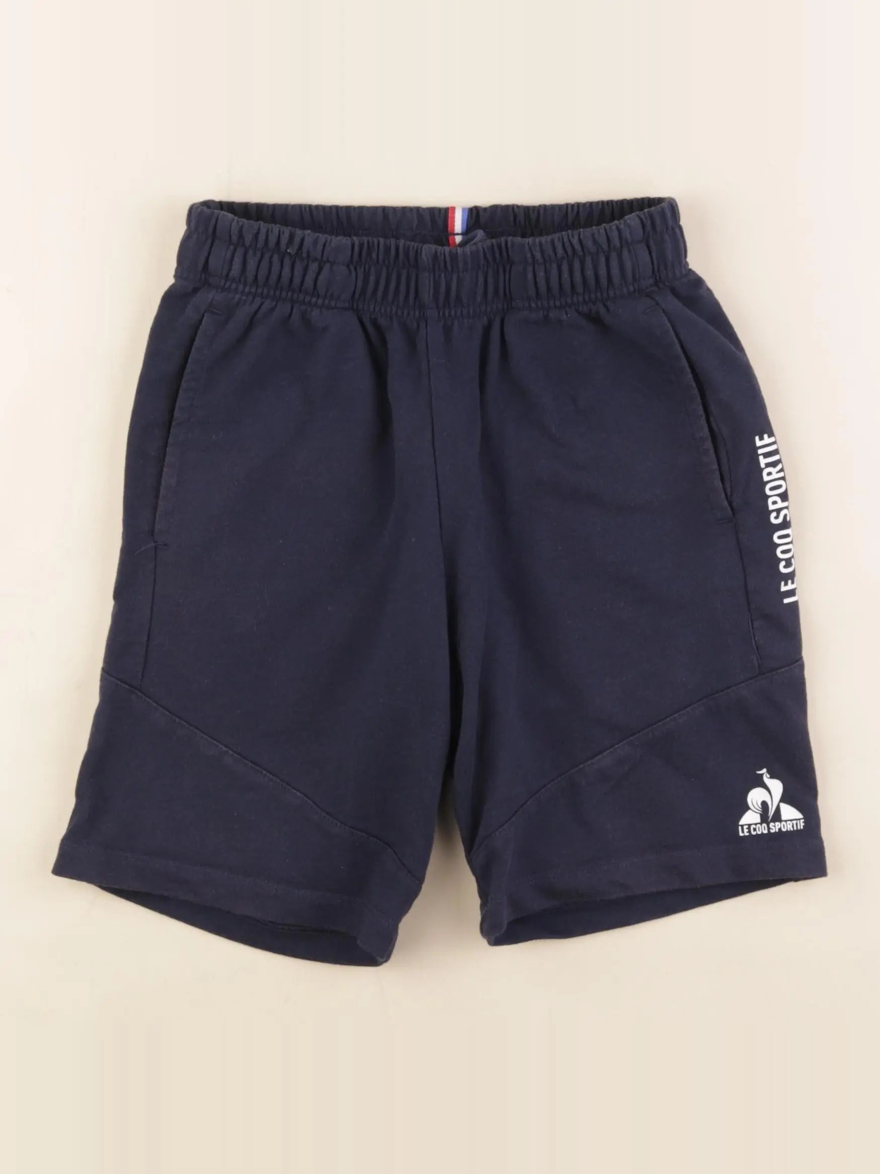 Le Coq Sportif - short bleu - 10 ans