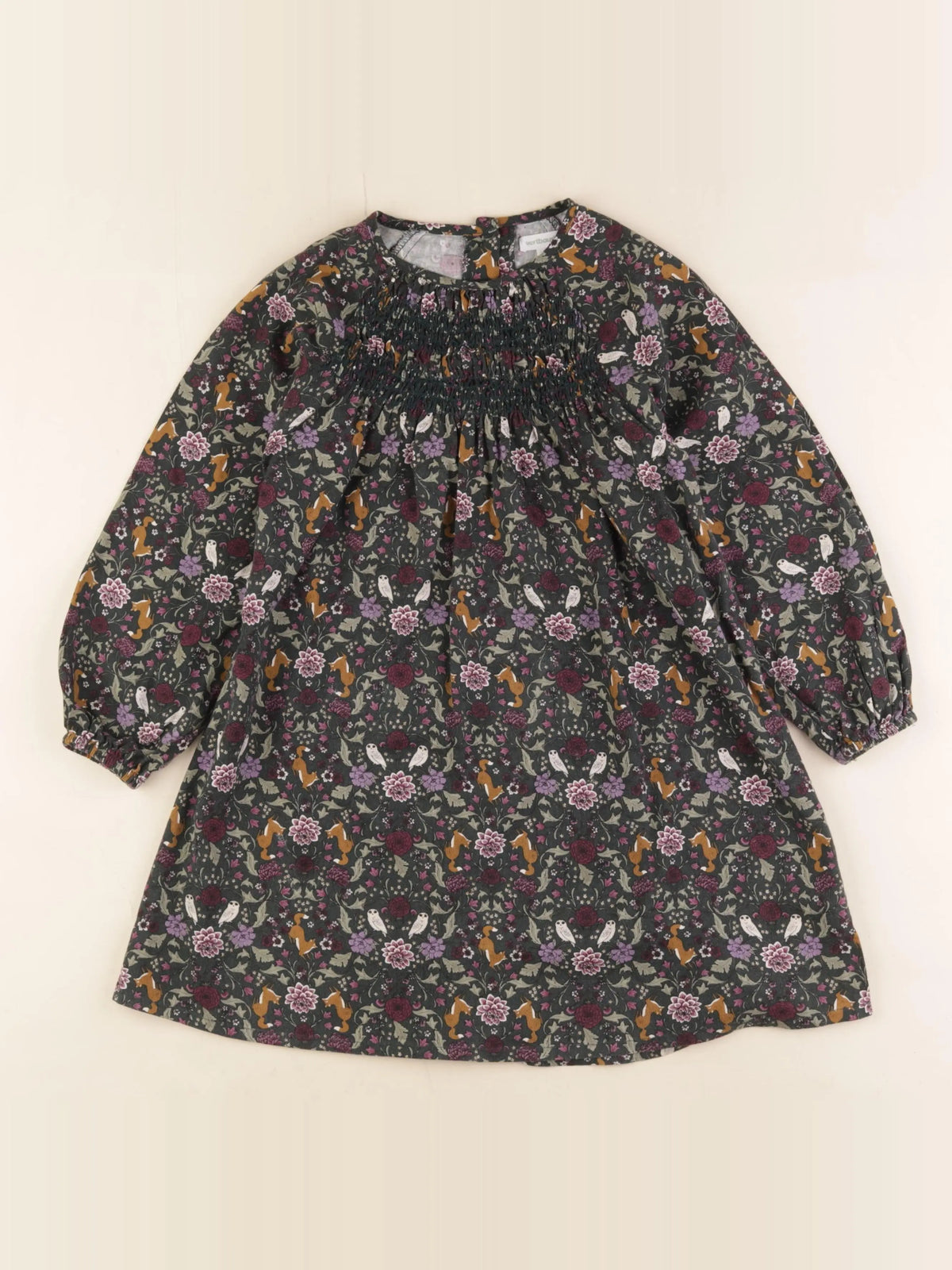 Vertbaudet - robe multicolore - 6 ans