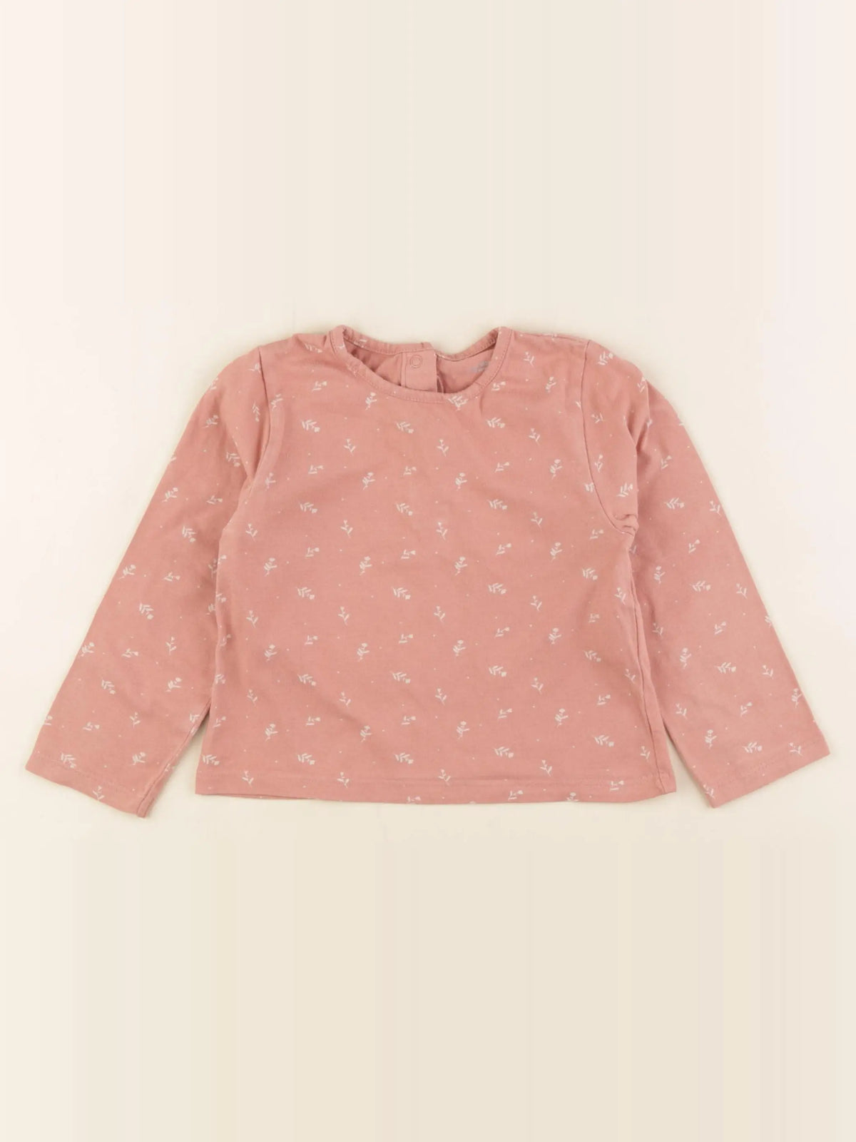 Vertbaudet - tee-shirt rose - 2 ans