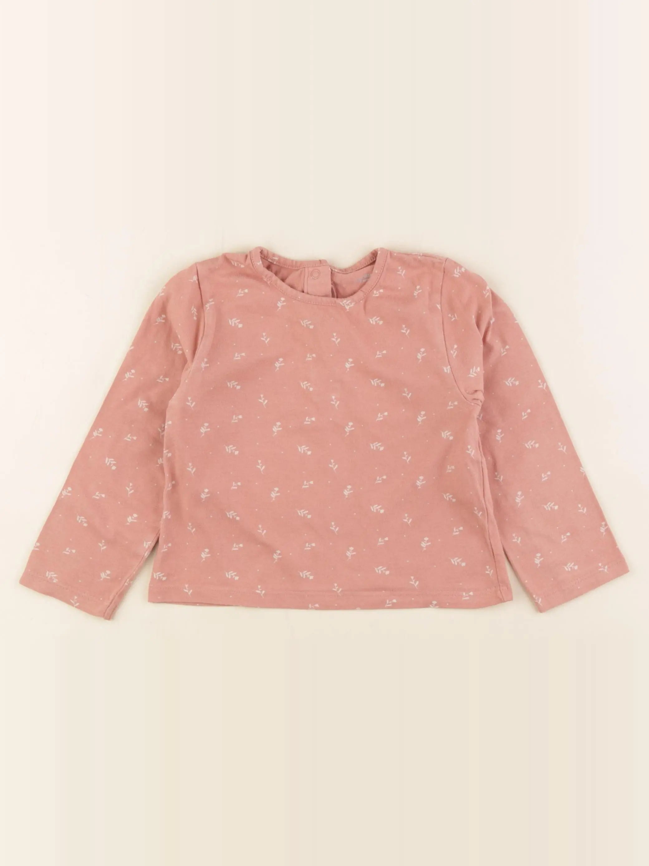Vertbaudet - tee-shirt rose - 2 ans