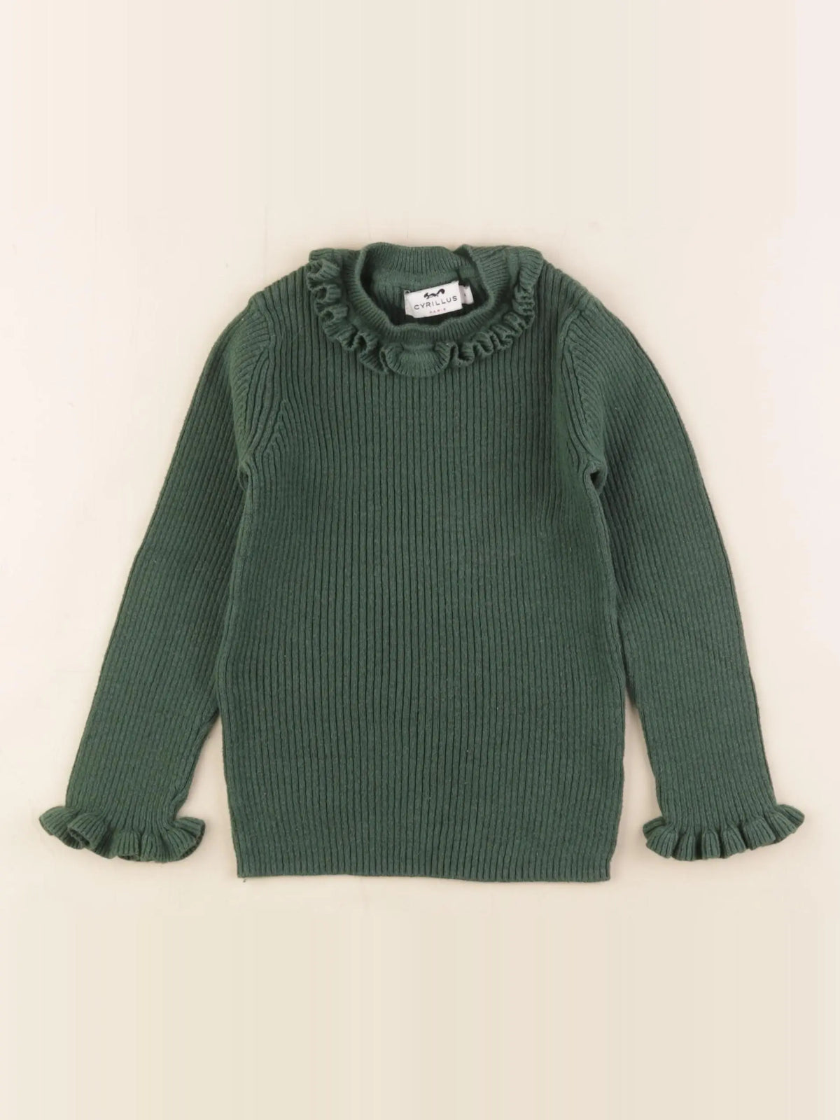 Cyrillus - pull vert - 4 ans