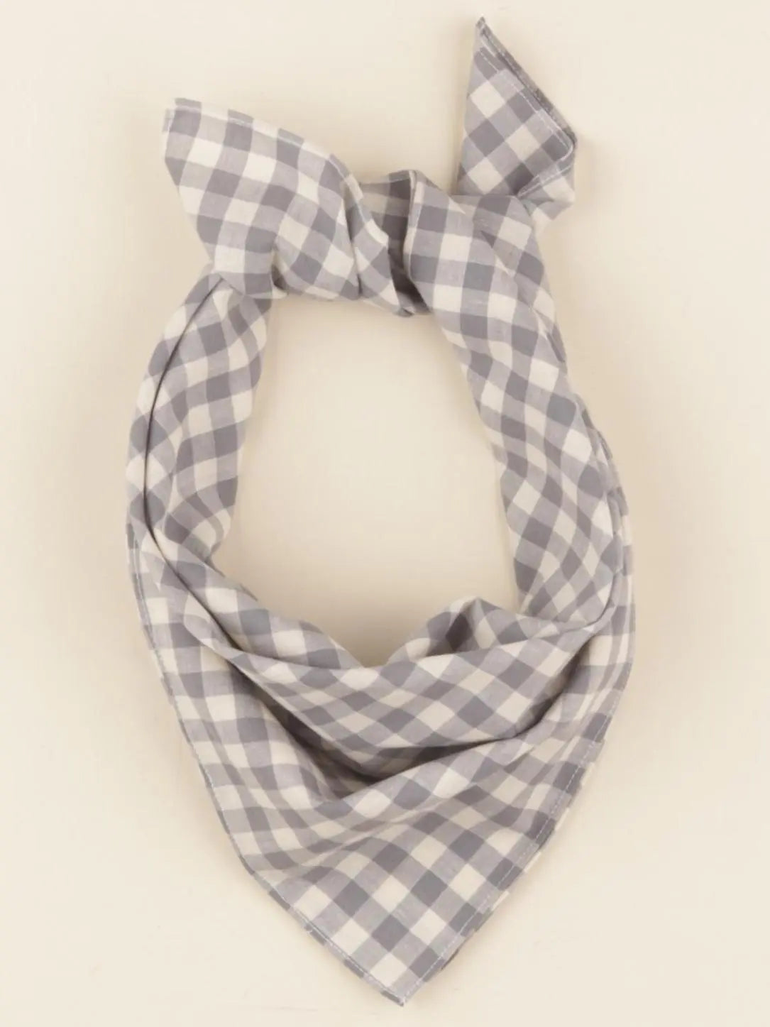 Foulard beige, gris (neuf) 60x60