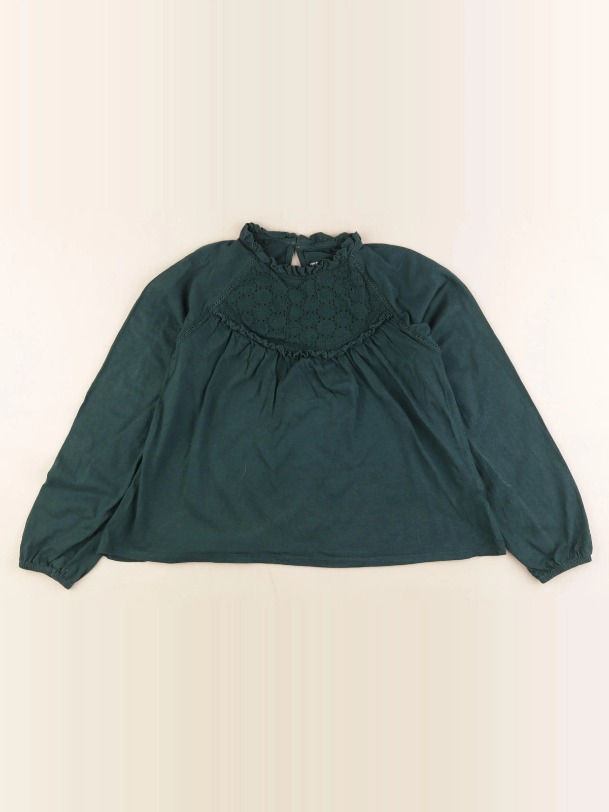 Vertbaudet - tee-shirt vert - 10 ans