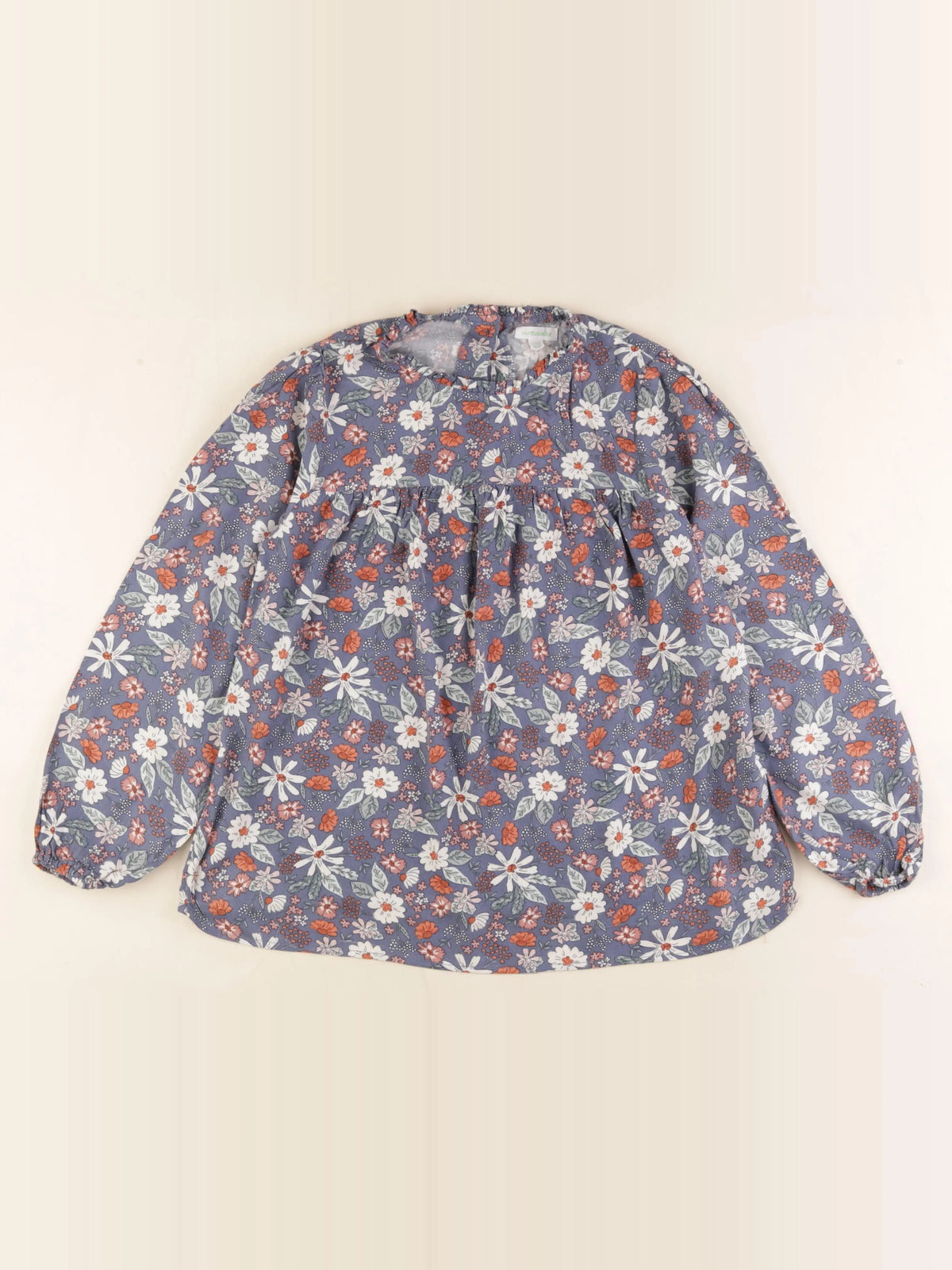 Vertbaudet - blouse multicolore - 10 ans