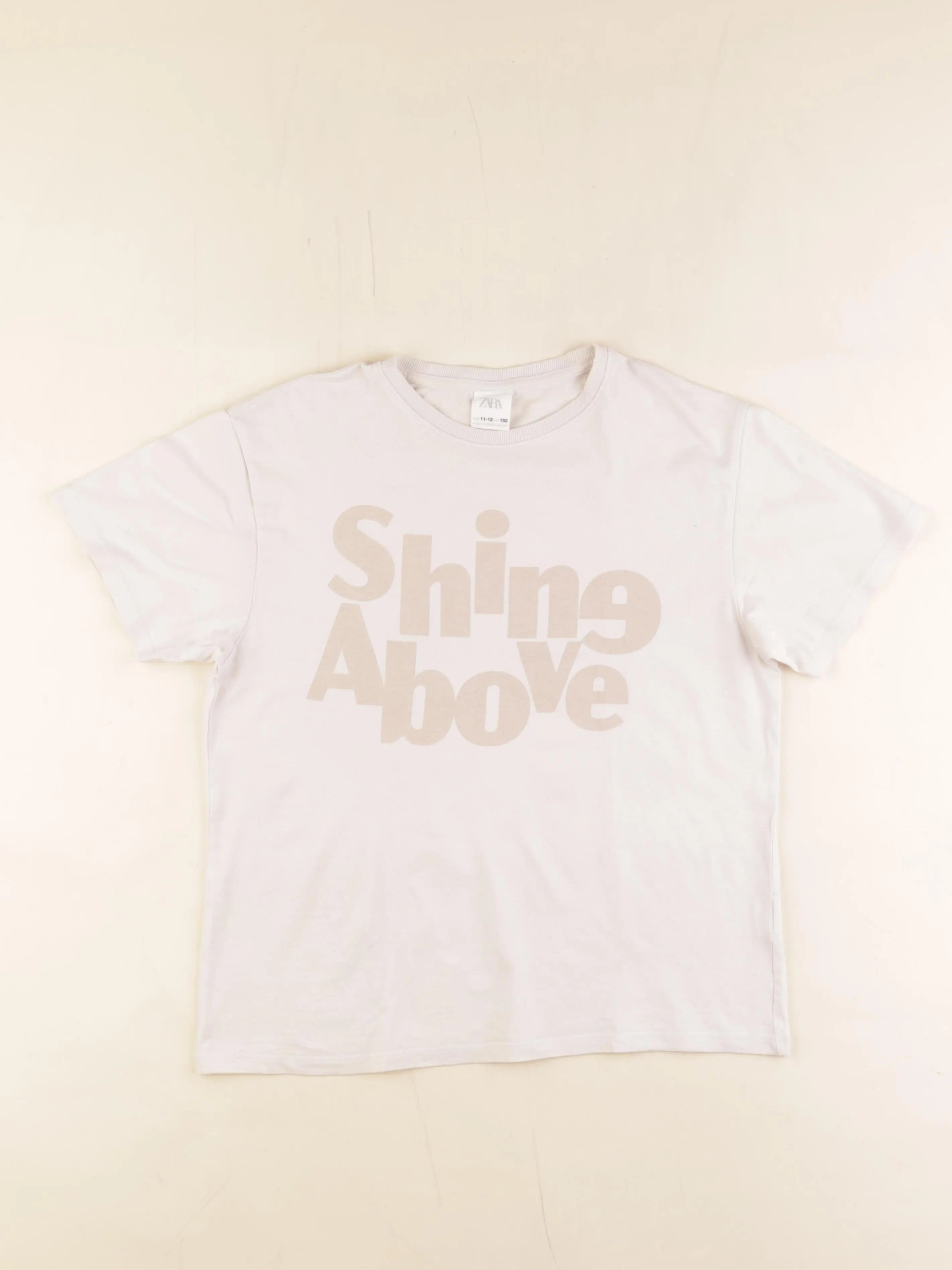 Zara - tee-shirt blanc - 11/12 ans