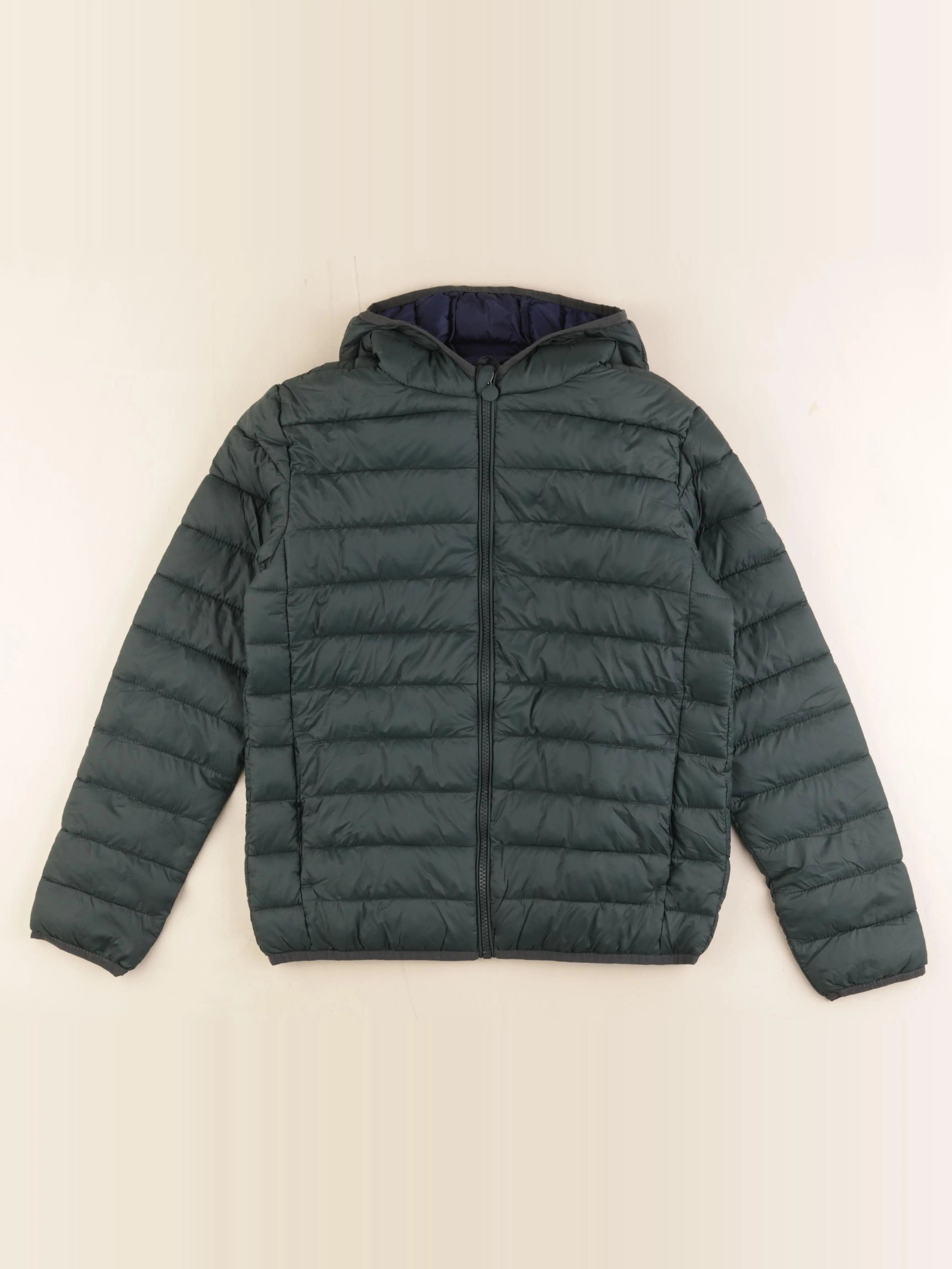 Vertbaudet - doudoune vert - 14 ans