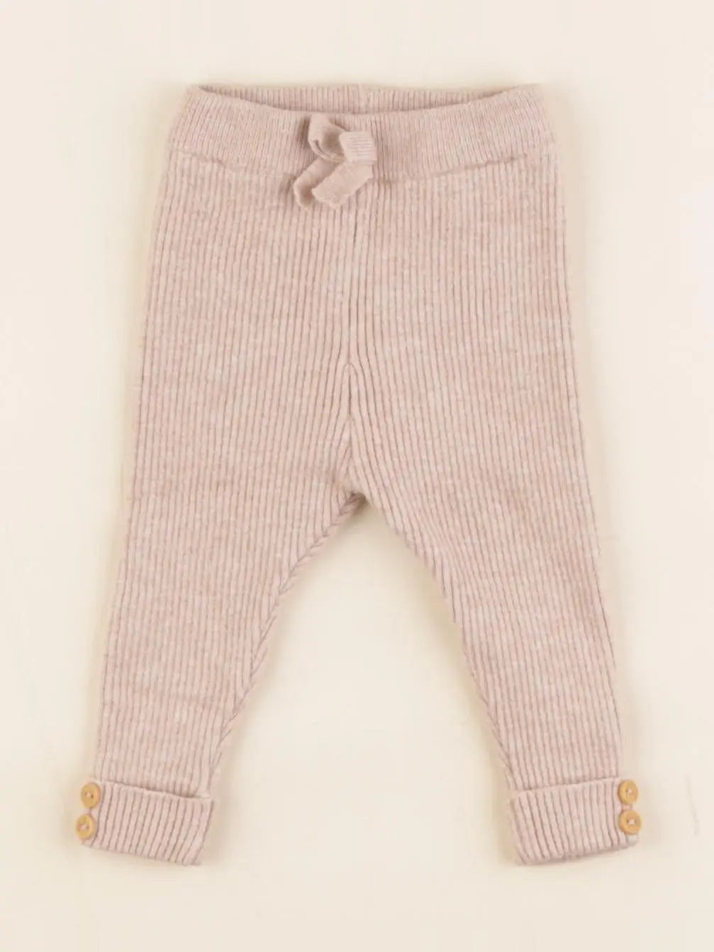 Vertbaudet - legging marron - 3 mois