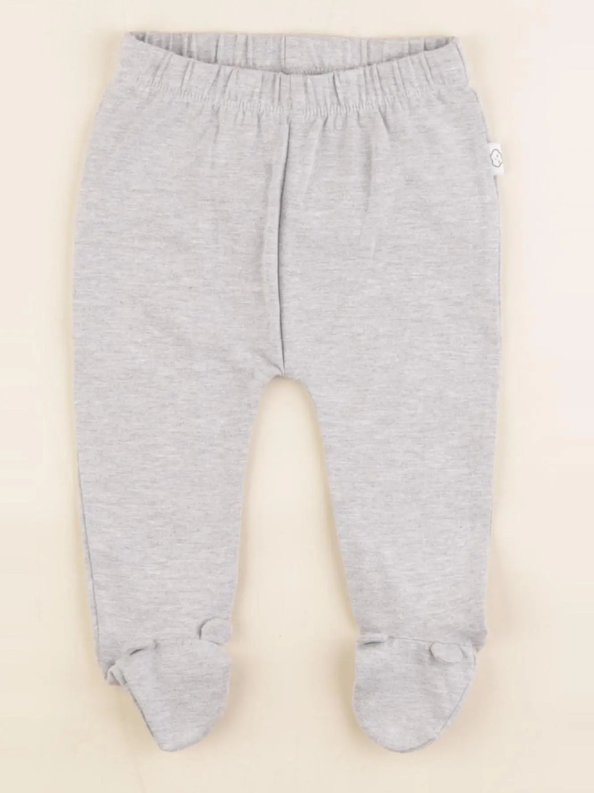 Vertbaudet - legging gris - 6 mois
