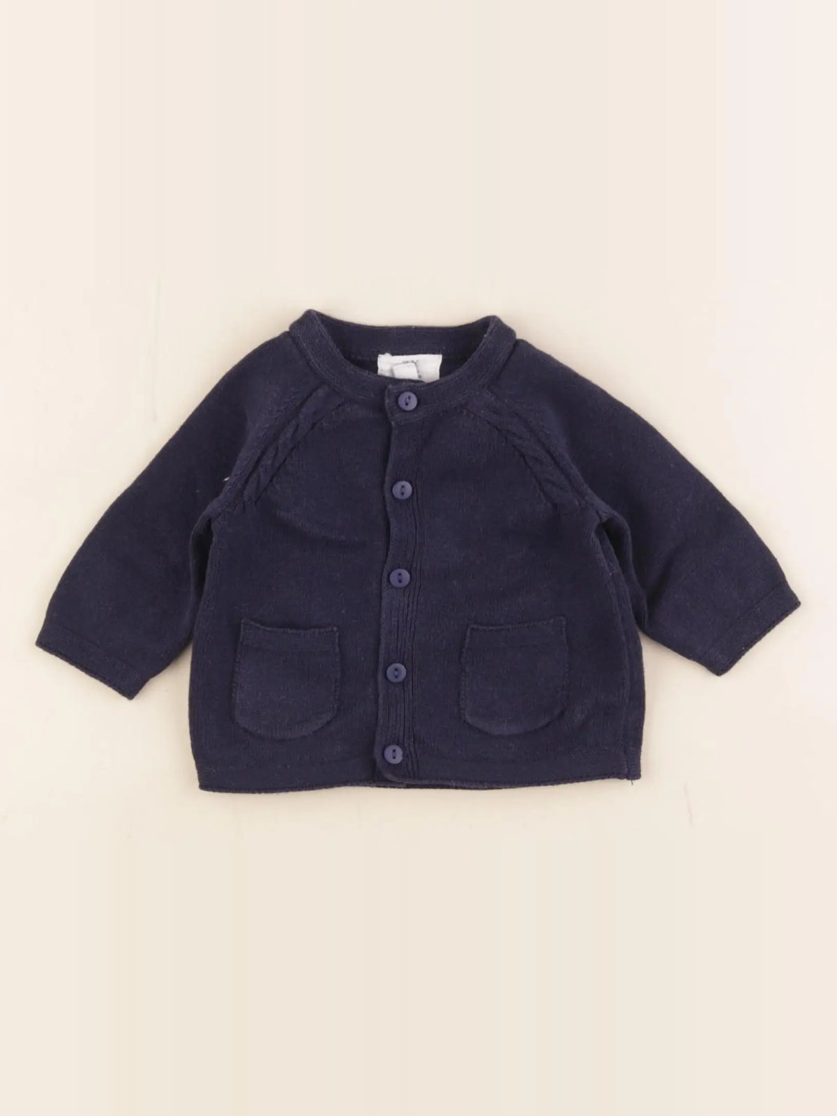 Zippy - gilet bleu - 1/3 mois