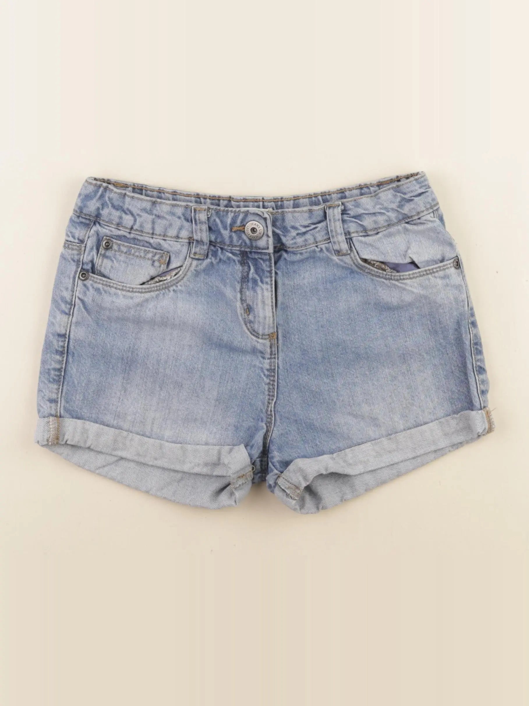 Vertbaudet - short bleu - 9 ans