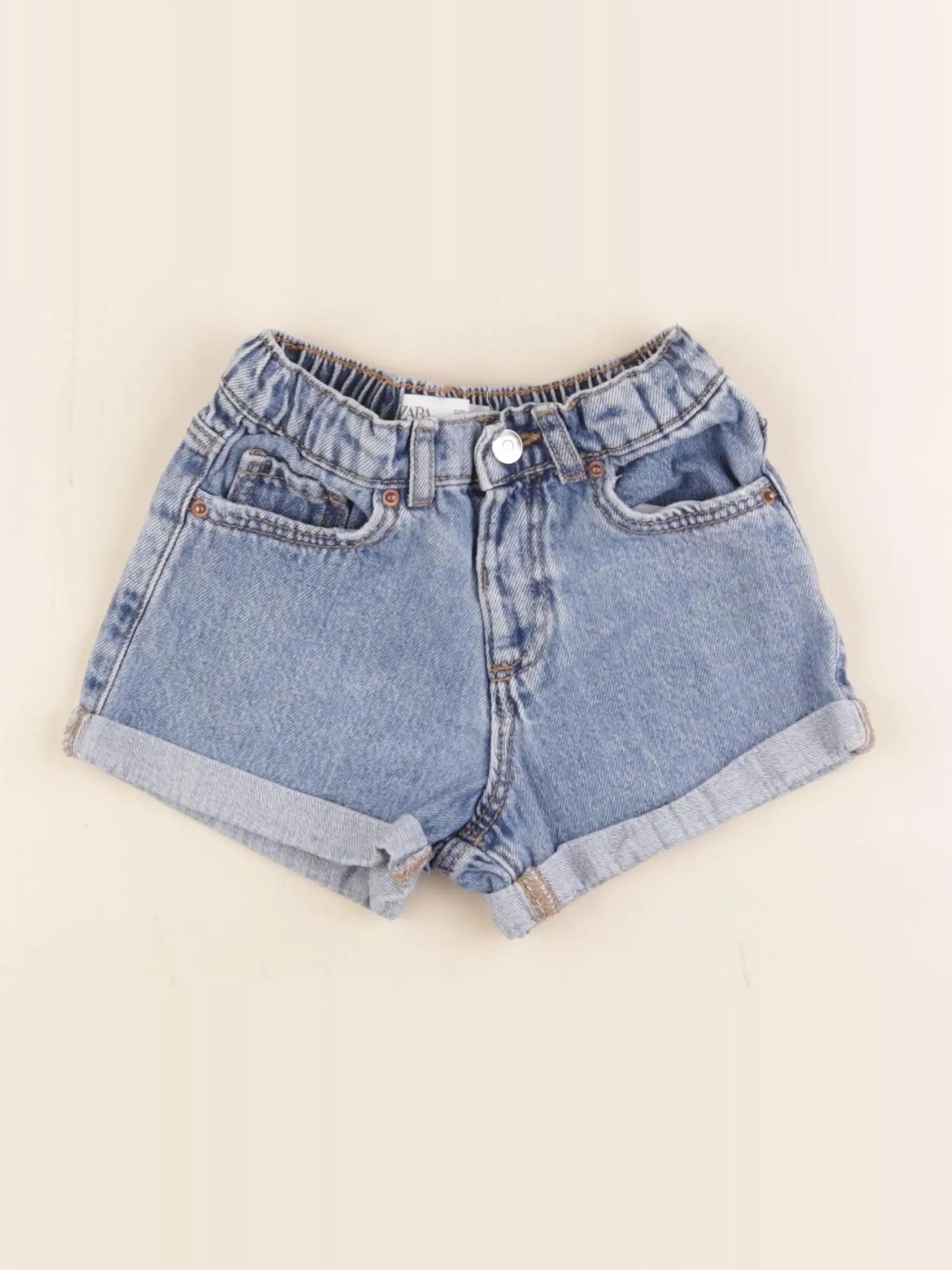Zara - short bleu - 2 ans