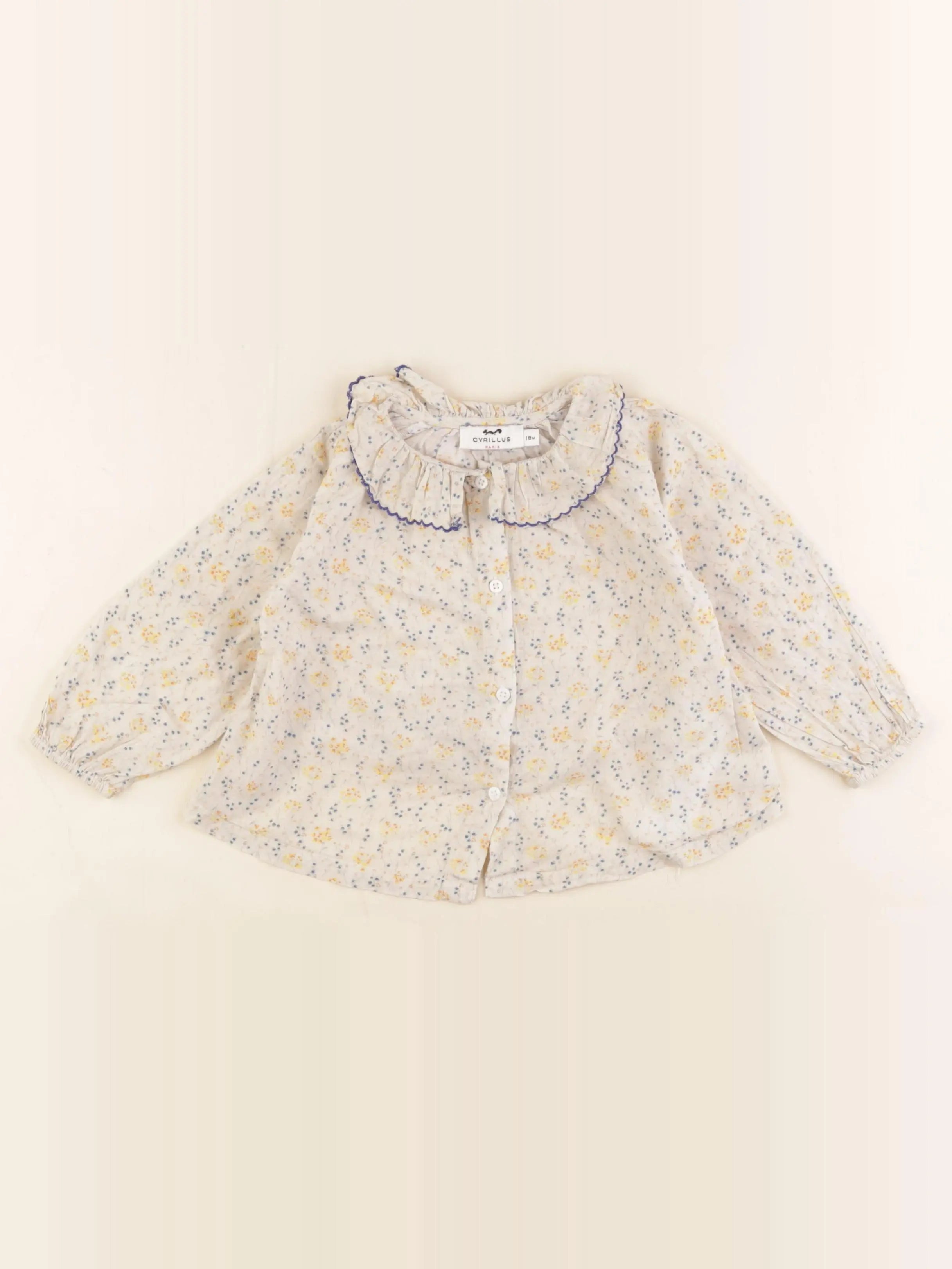 Cyrillus - blouse beige - 18 mois