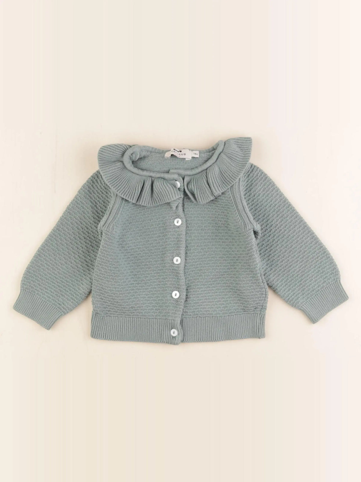 Cyrillus - gilet vert - 18 mois