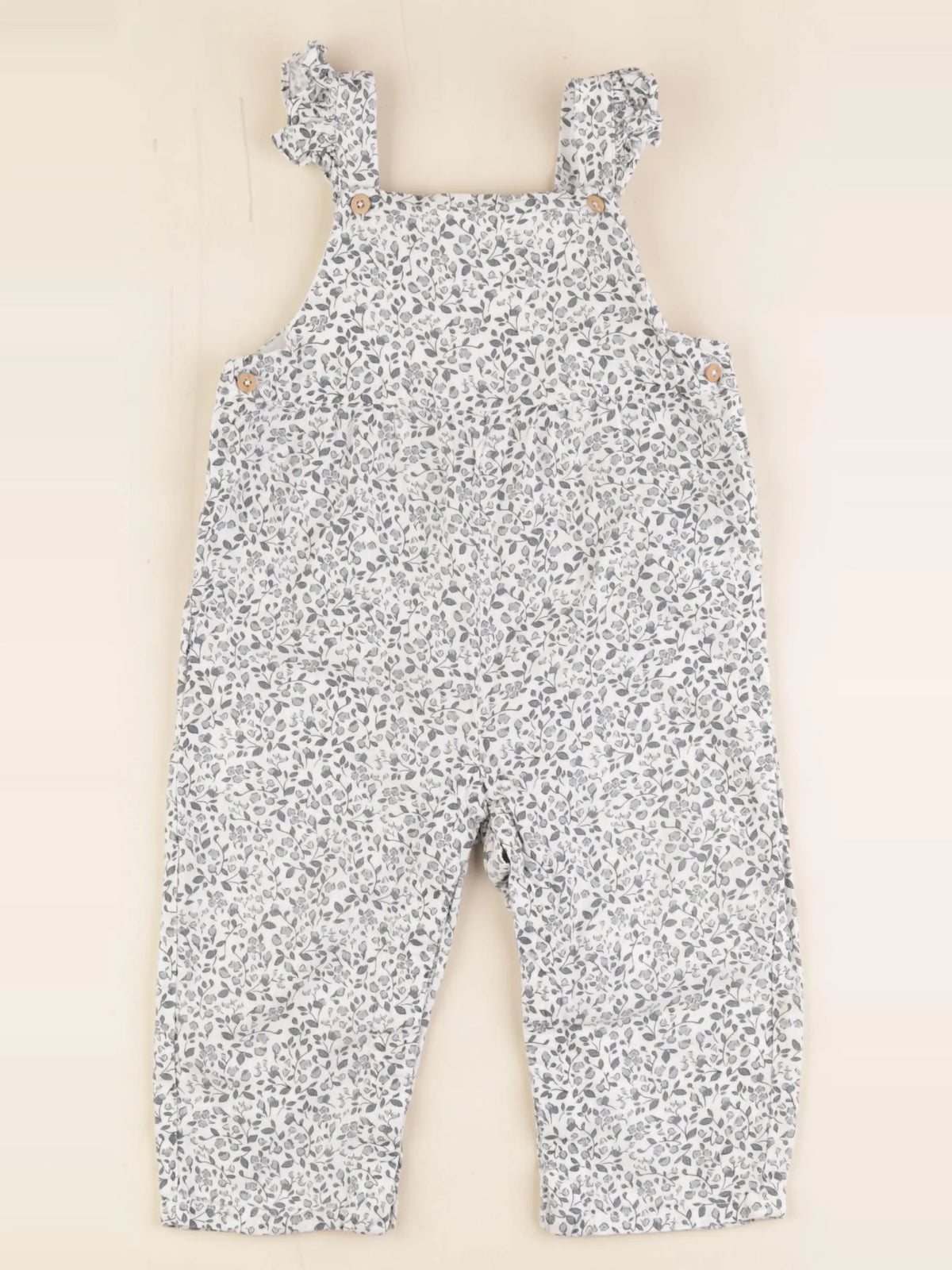 Mango - salopette blanc, bleu - 18 mois