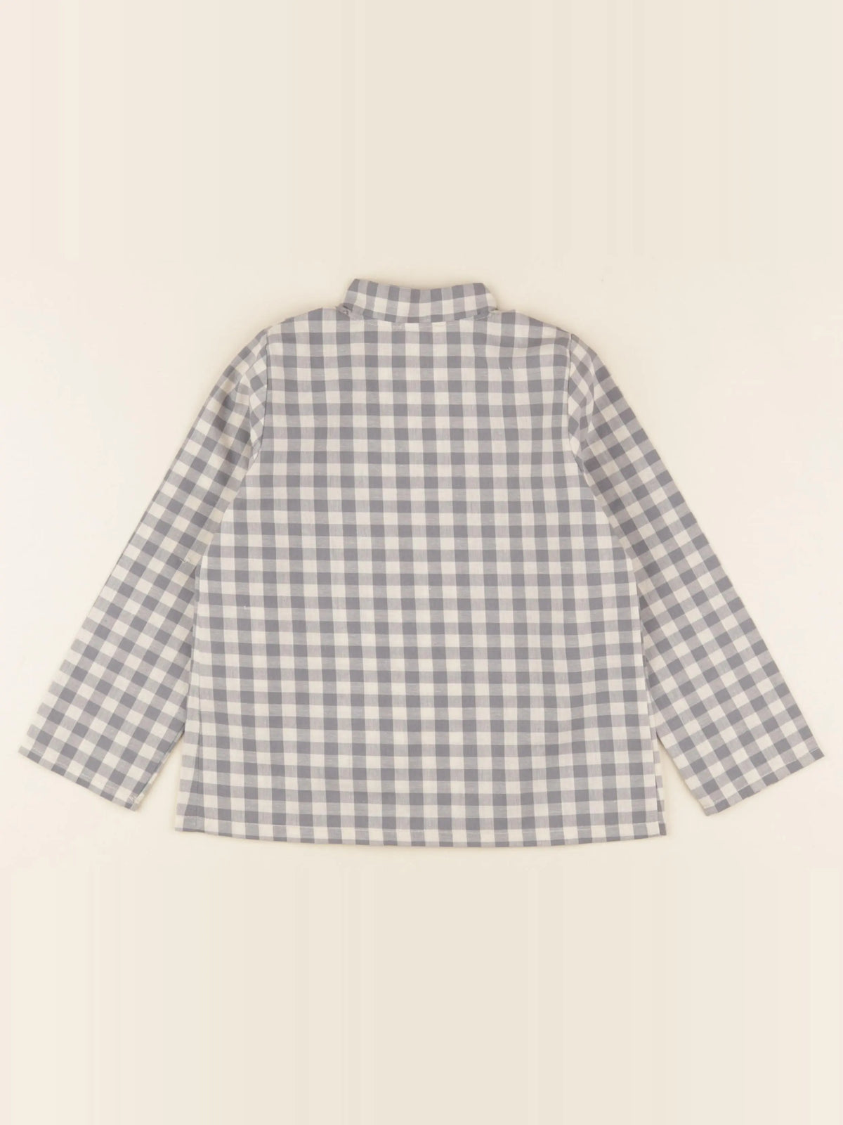 Chemise carreaux gris