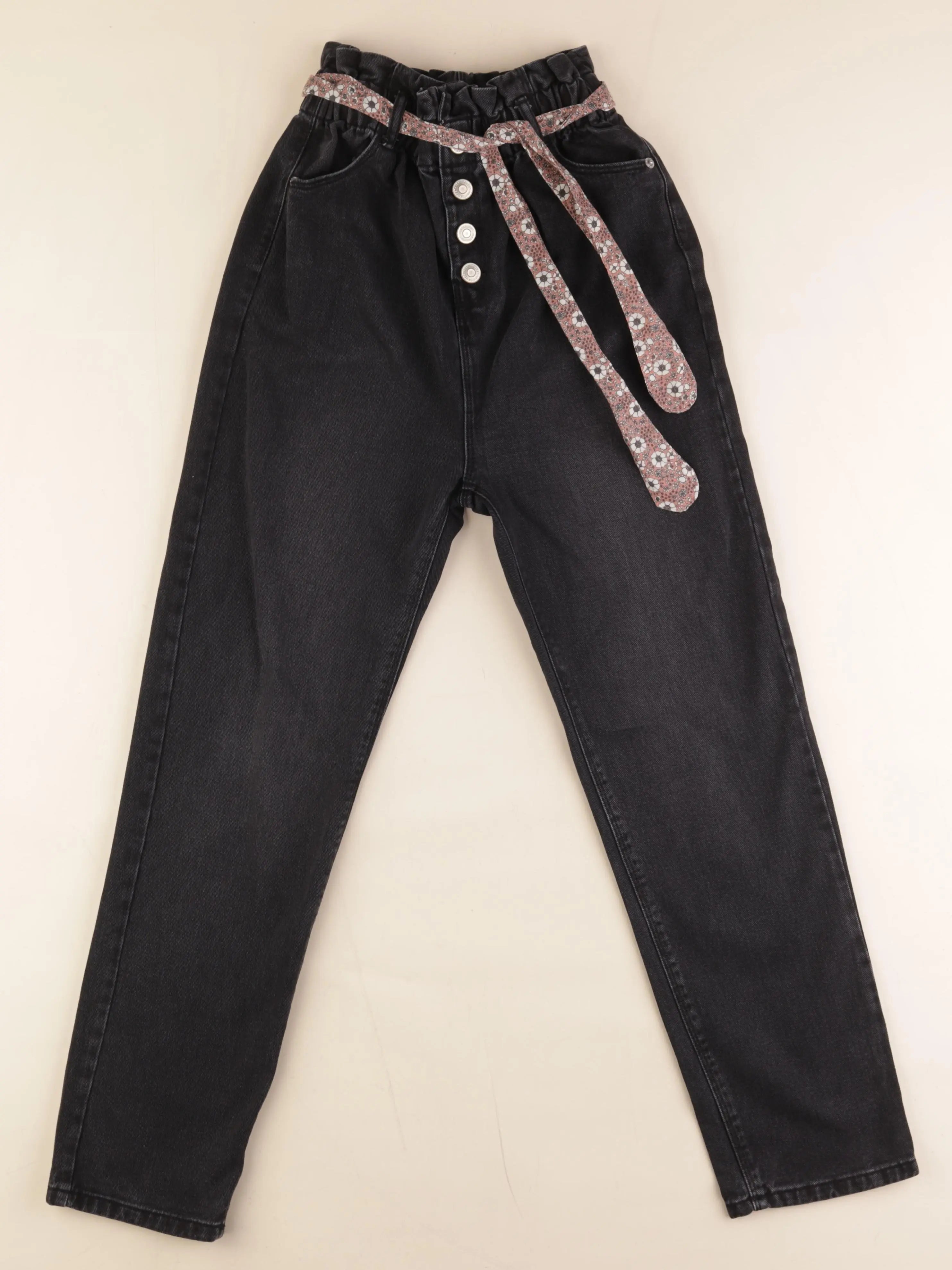 Vertbaudet - jean noir - 12 ans