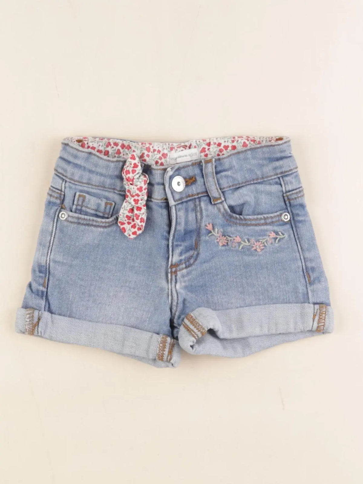 Vertbaudet - short bleu - 3 ans