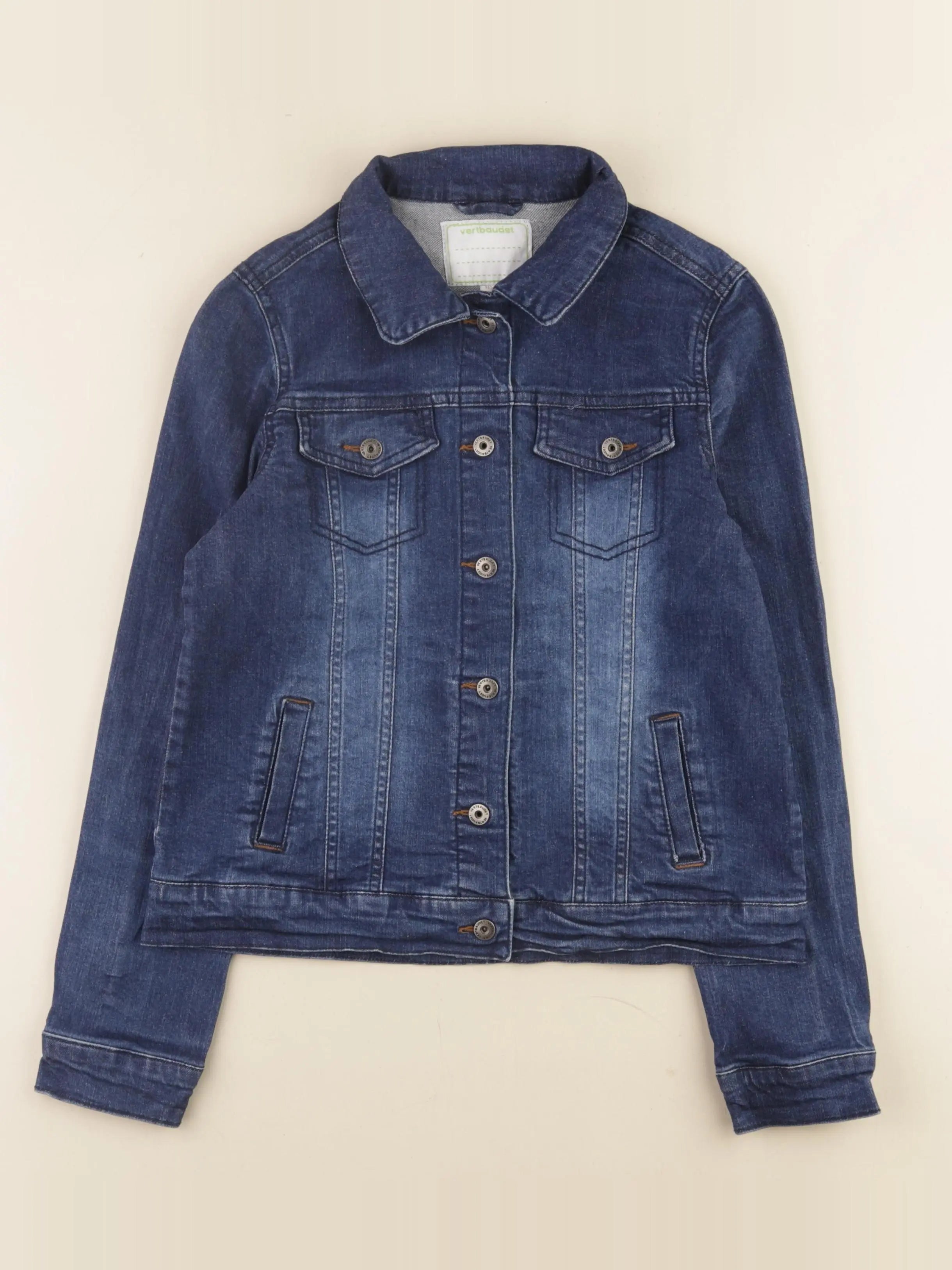 Vertbaudet - veste bleu - 12 ans