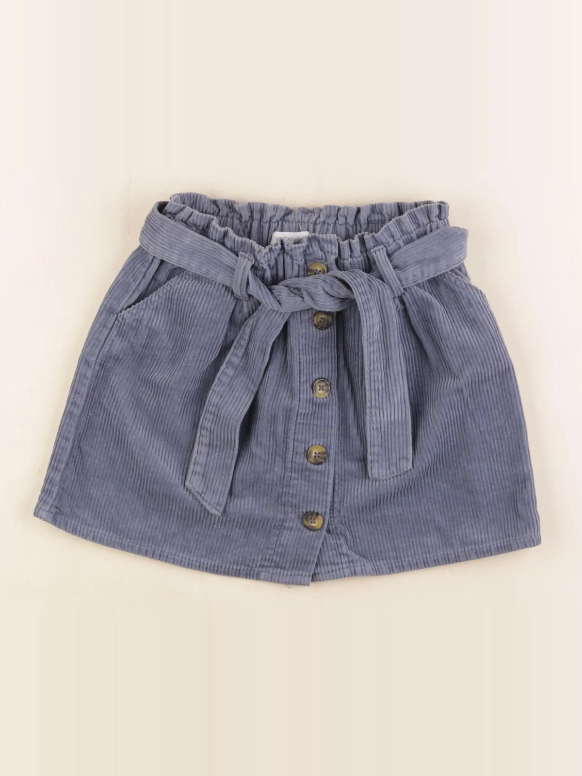Vertbaudet - jupe bleu - 7 ans