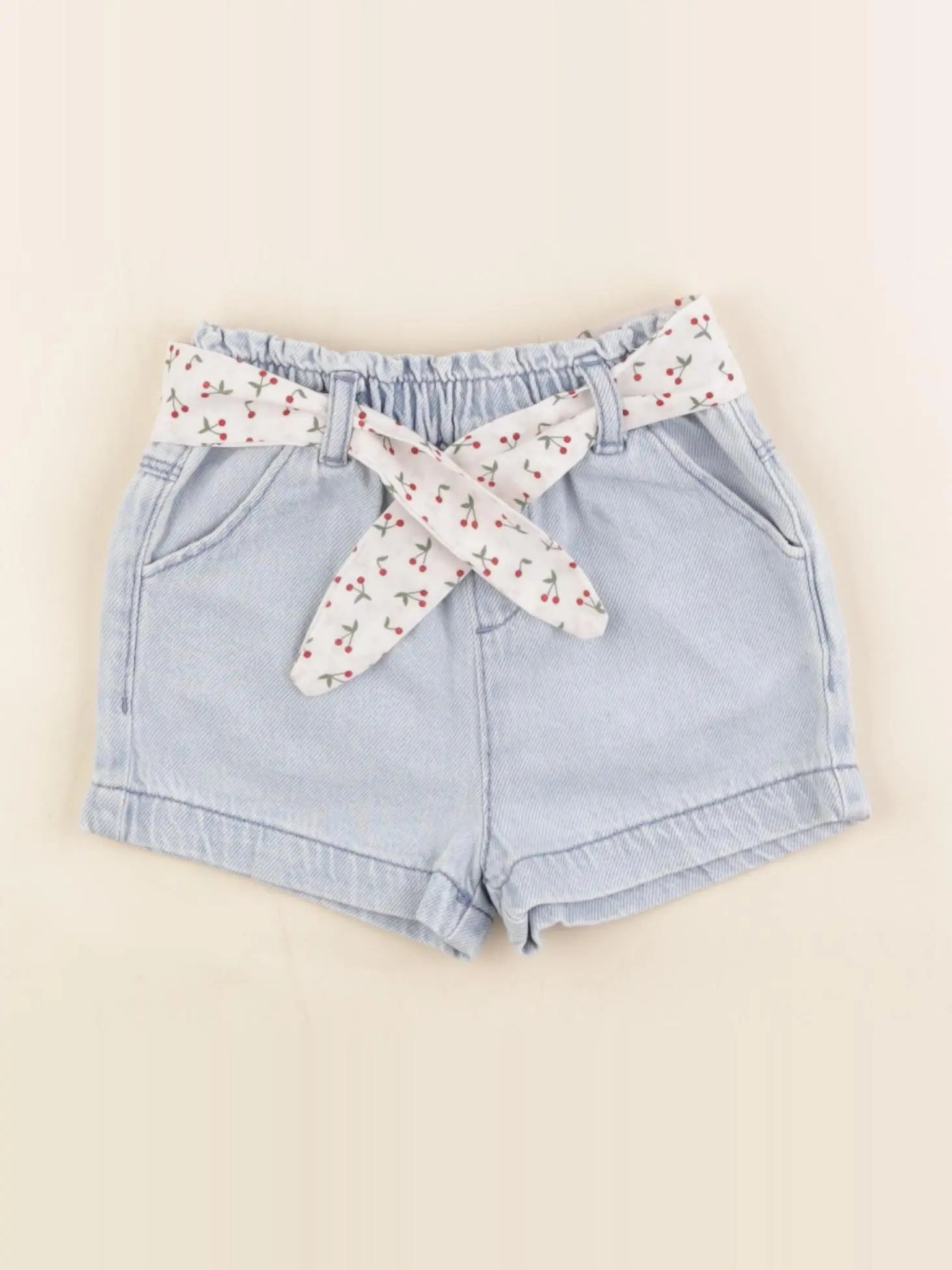 Vertbaudet - short bleu - 2 ans