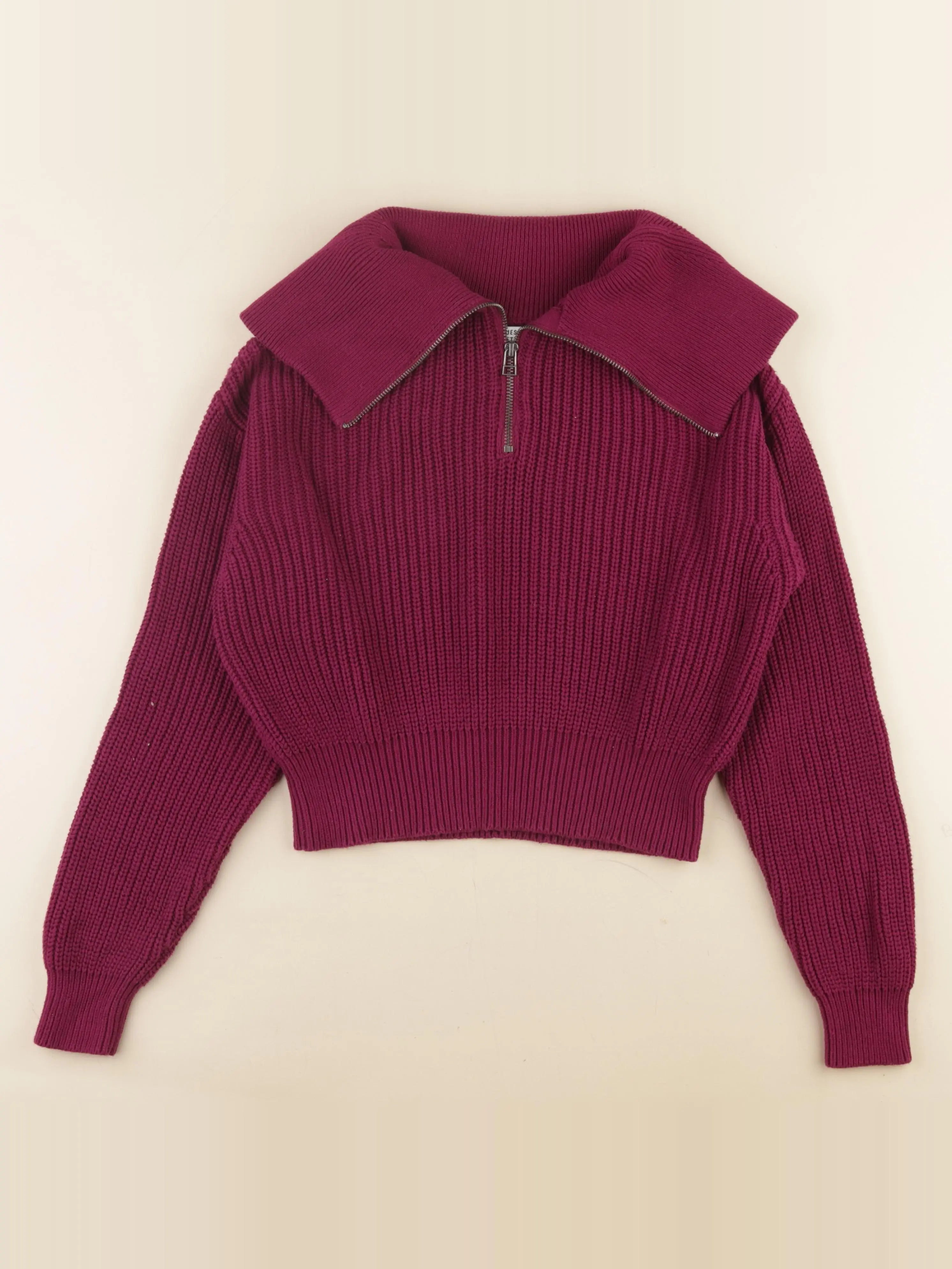 Galeries Lafayette - pull violet - 10/12 ans