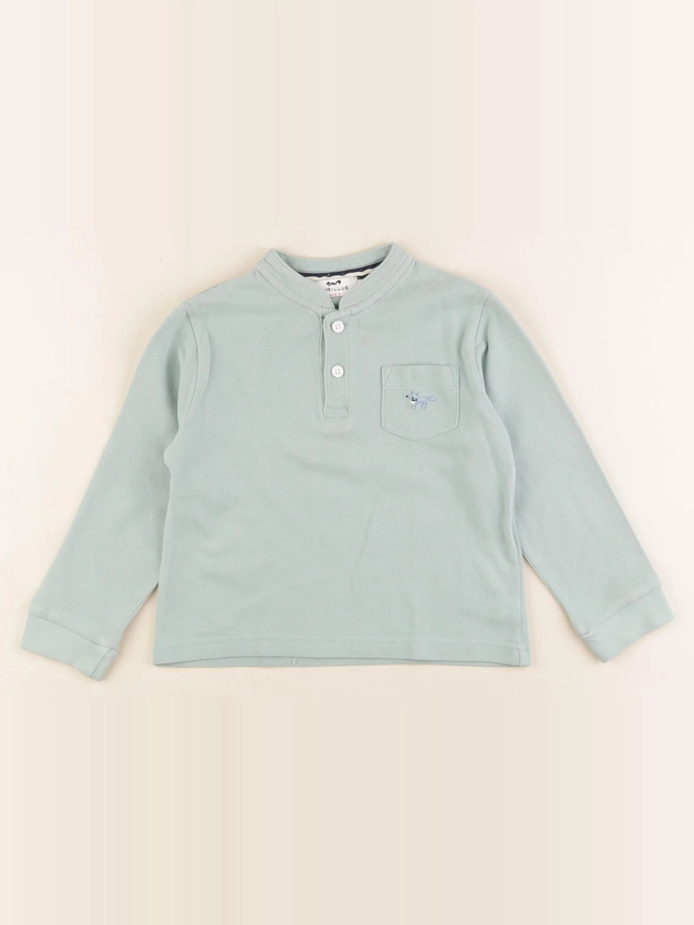 Cyrillus - polo vert - 3 ans