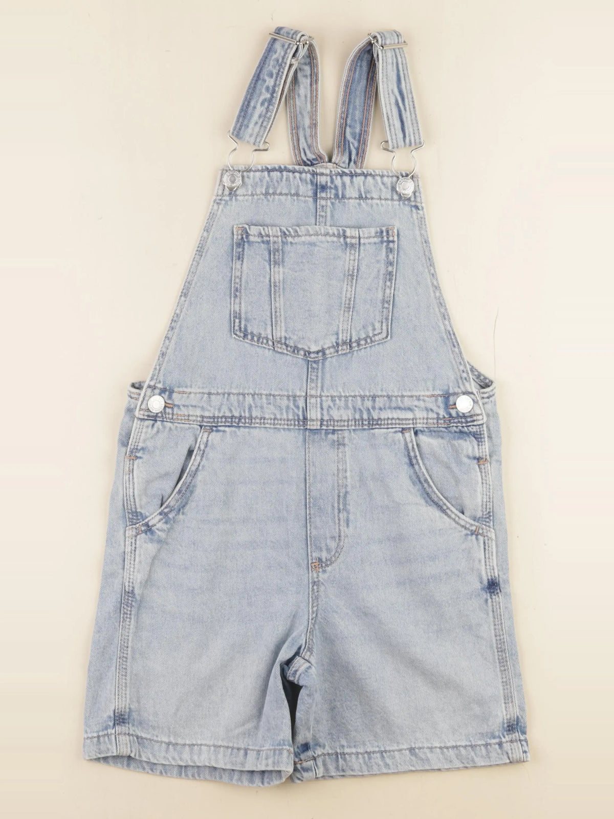 H&M - salopette bleu - 8/9 ans